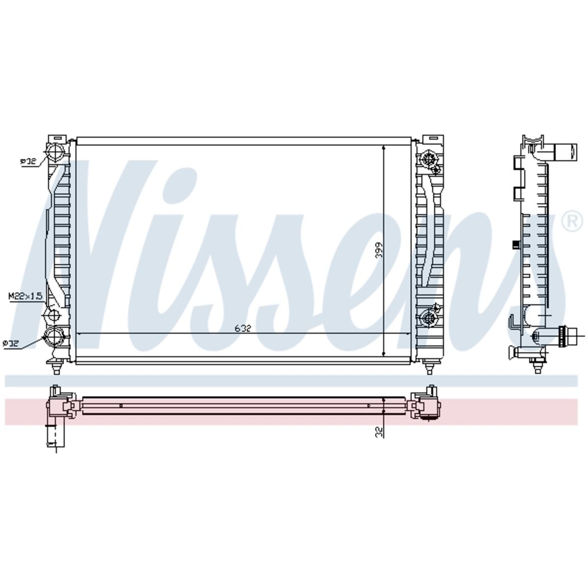 Image of Radiator, motorkoeling