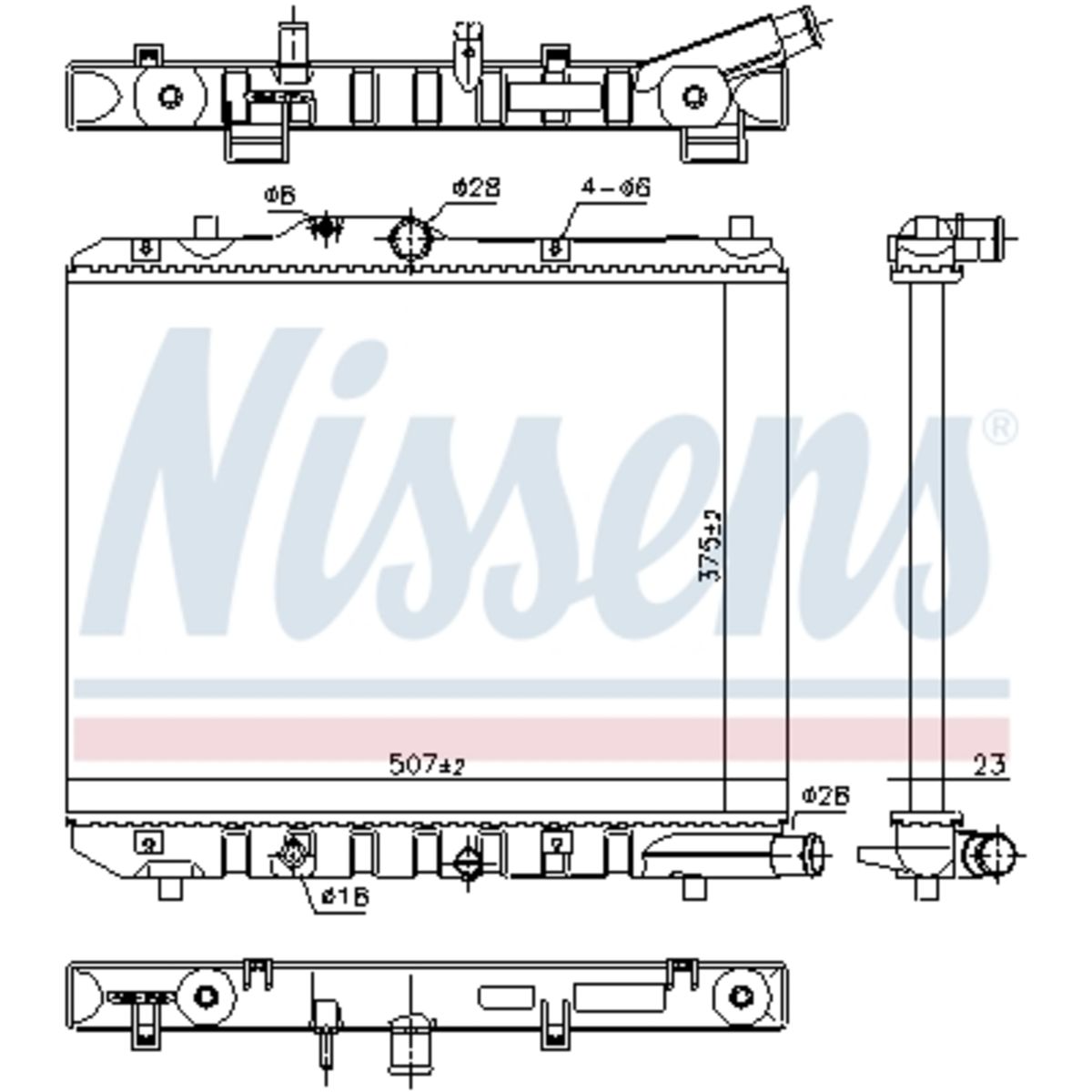 Image of Radiator, motorkoeling