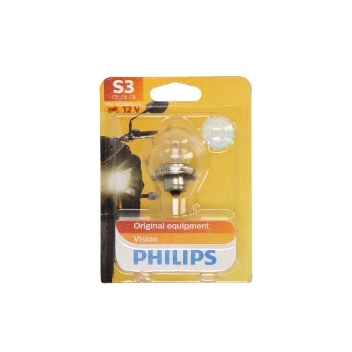 lampadina secondaria PHILIPS S3 Vision Moto 12V, 15W, 1 pezzo