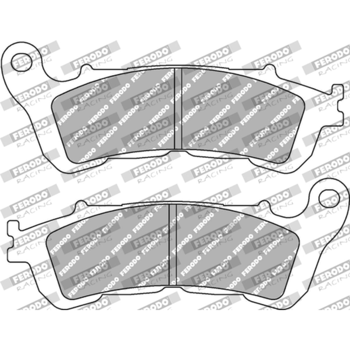 Set di pastiglie freno FERODO FDB2196SM