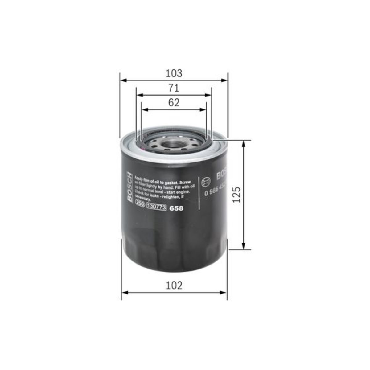 Image of Oliefilter