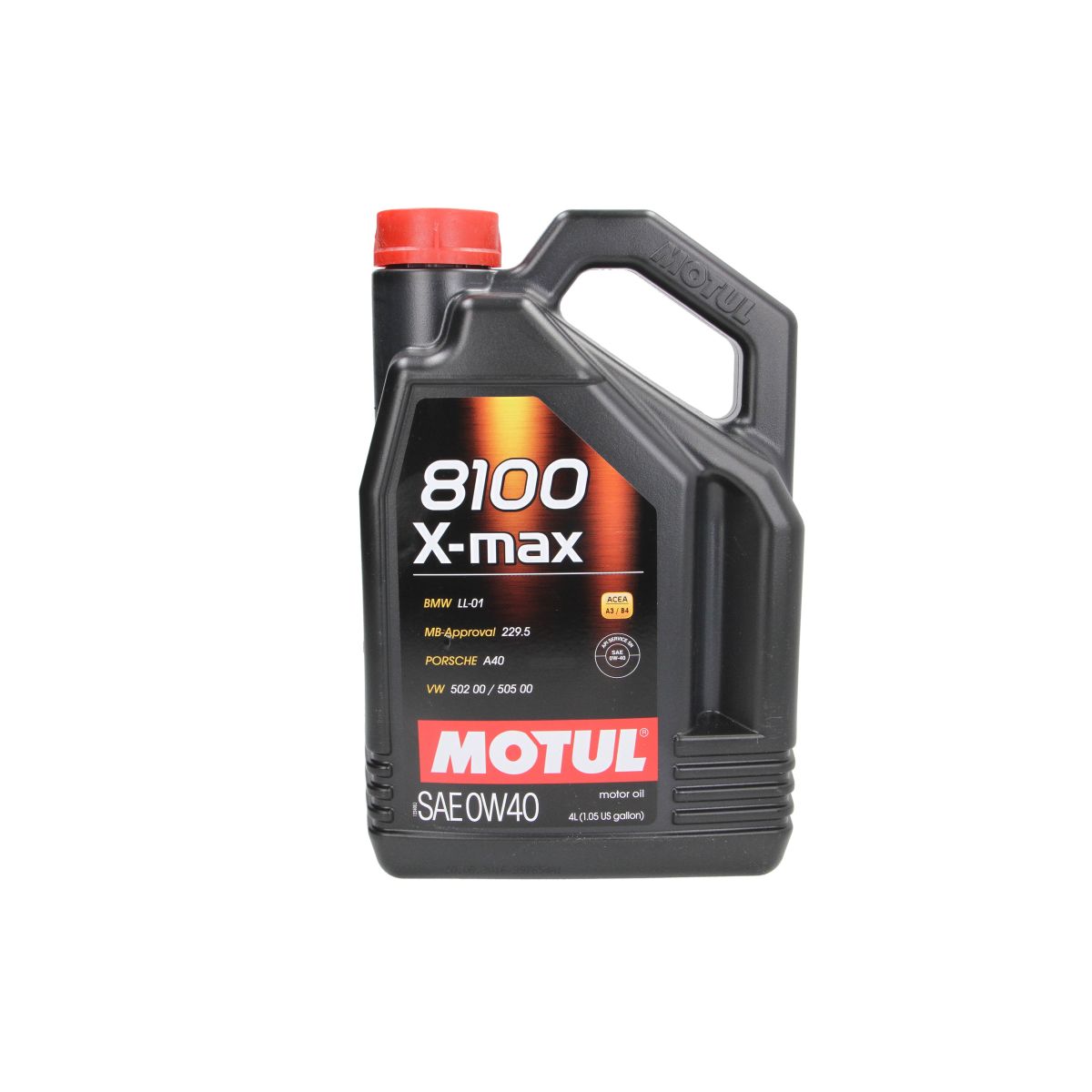 Huile moteur MOTUL 104532 8100 X-Max 0W40 4L