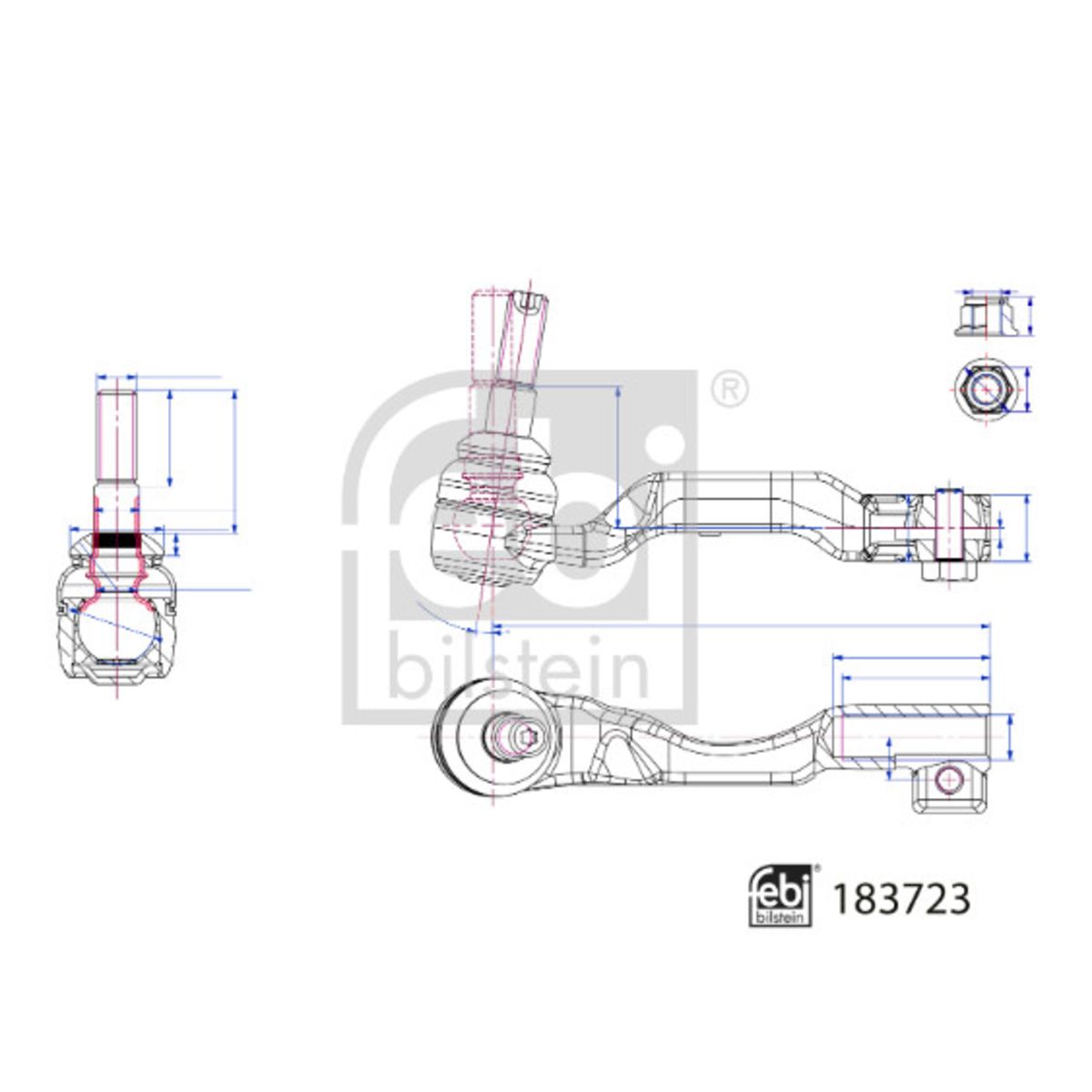 Spoorstangeind  BILSTEIN