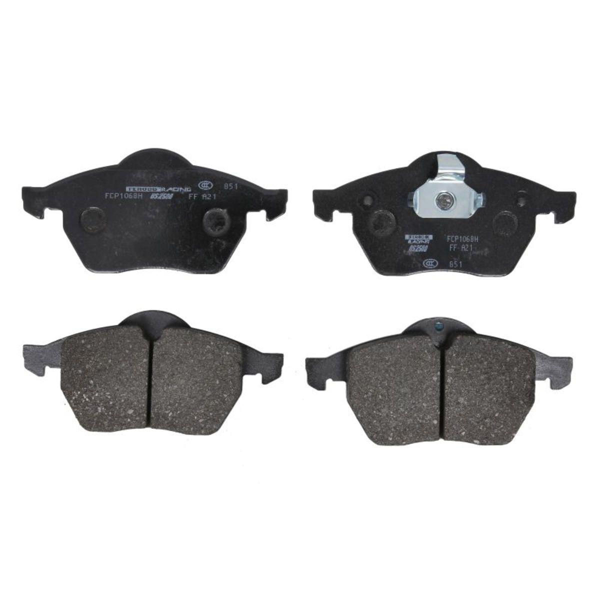 Plaquettes de frein sport non homologuées FERODO FCP1068H