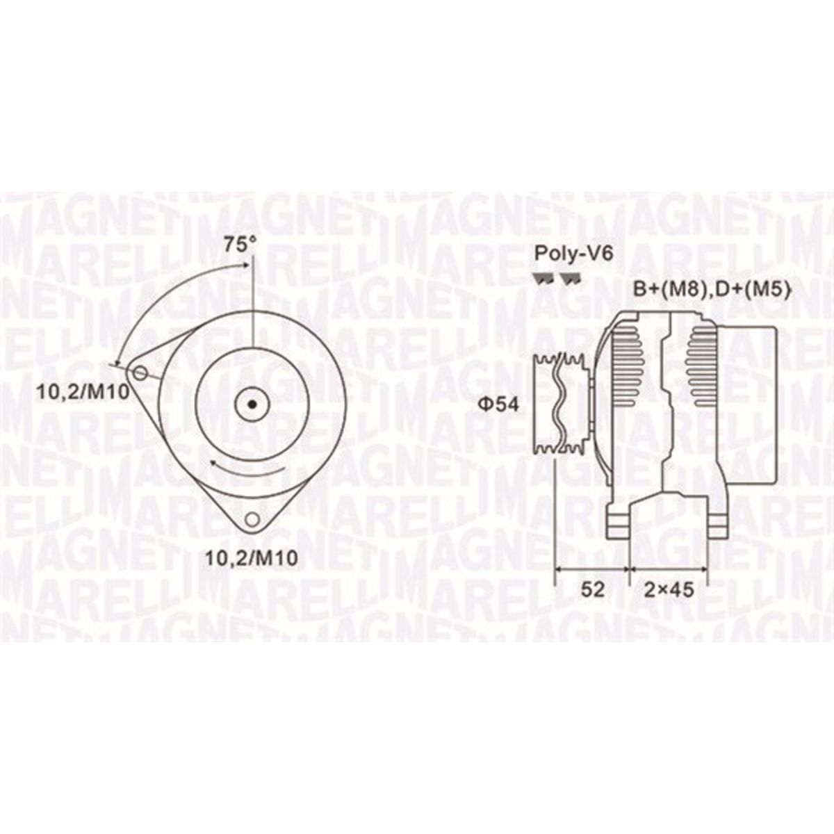 Image of Driefasige generator