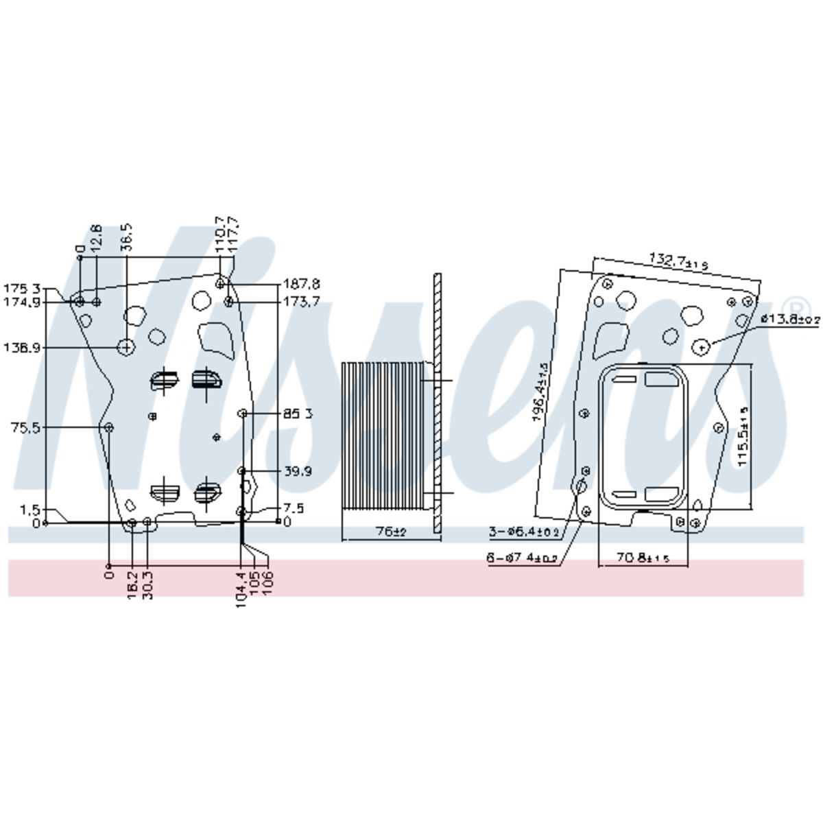 Olie radiator, motorolie
