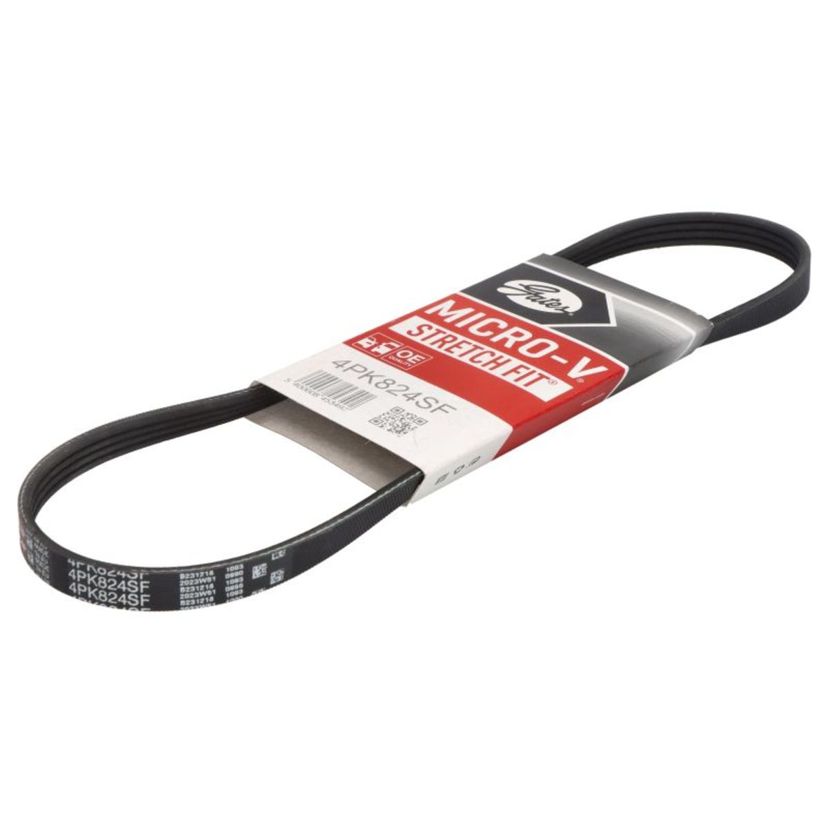 Nero Cinghia Poly-V Gates Gat4pk824sf
