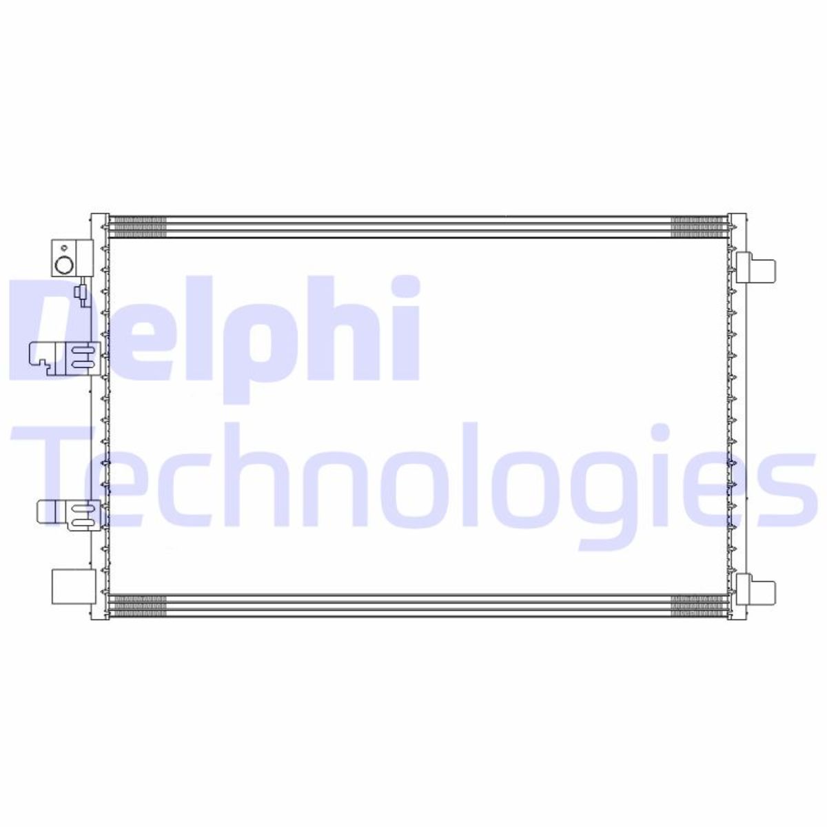 Delphi Condensatore, Climatizzatore Cf20310 - Immagine 4