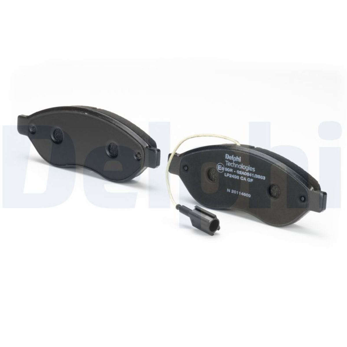 Für DELPHI LP2498 Brake Pad Set, disc brake LP2498 Brake pads set front , fits: - Bild 9