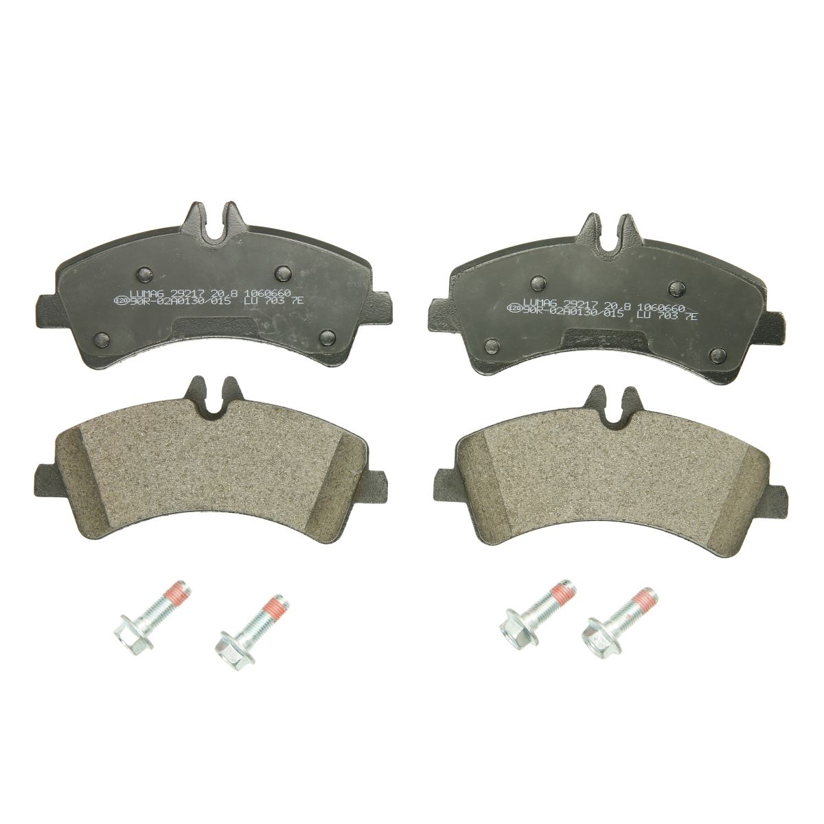 Bremsbelagsatz, Scheibenbremse BRECK 29217 00 703 00