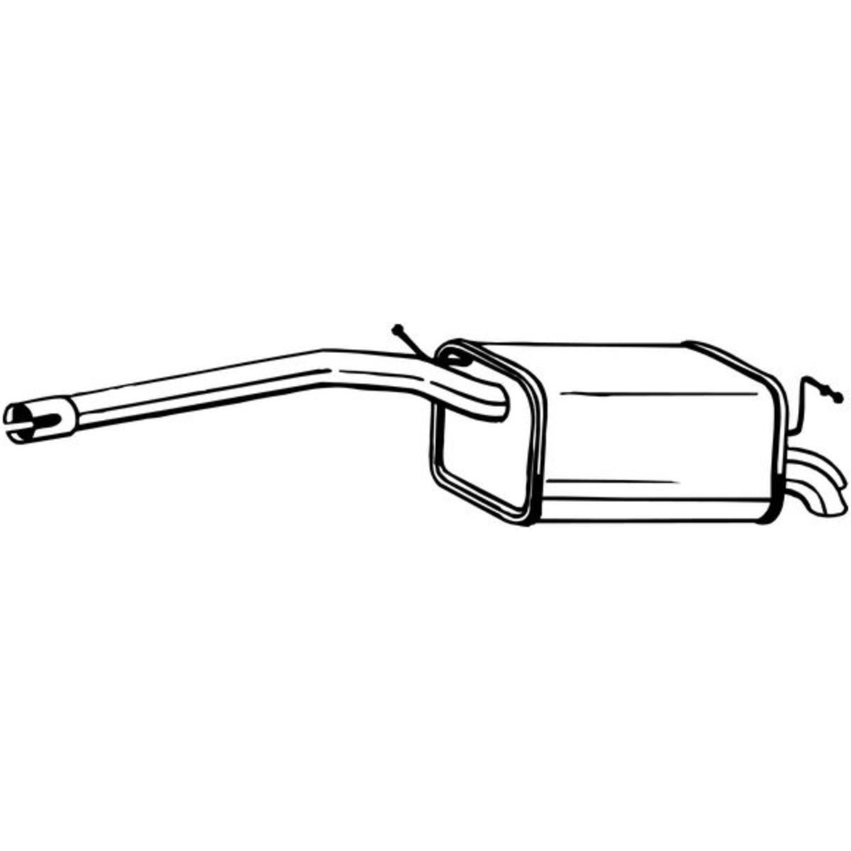 Image of Geluiddemper achter  233-405
