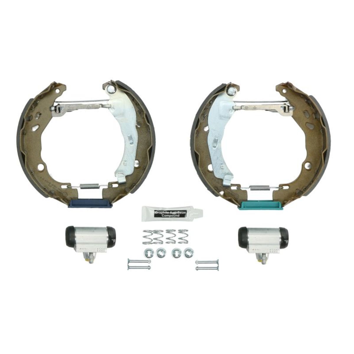 Trommel set (schoenen, cilinders, veren)