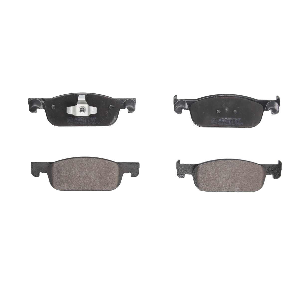 Bremsbelagsatz, Scheibenbremse ABE C1R051ABE