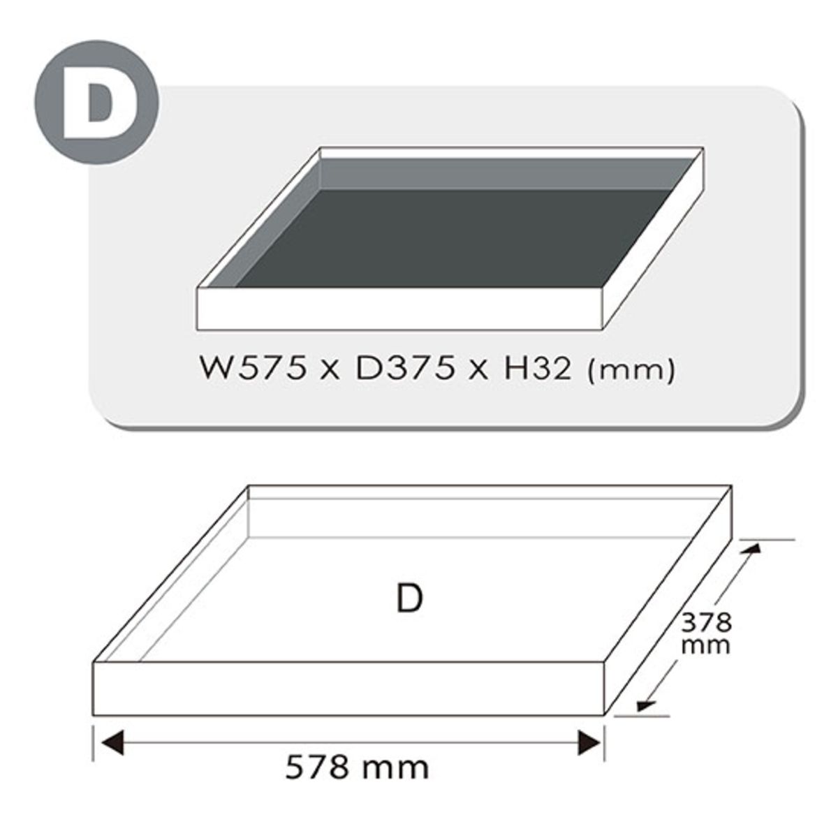 Image of Inzetstuk voor gereedschapswagen