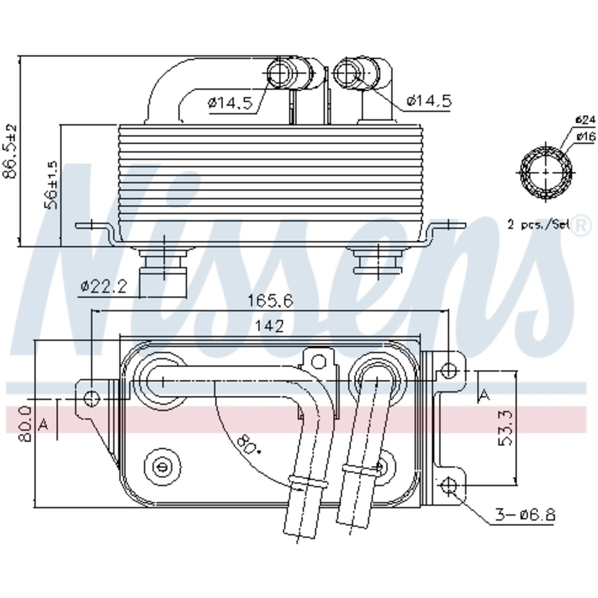 Image of Olie radiator, automatische versnellingsbak