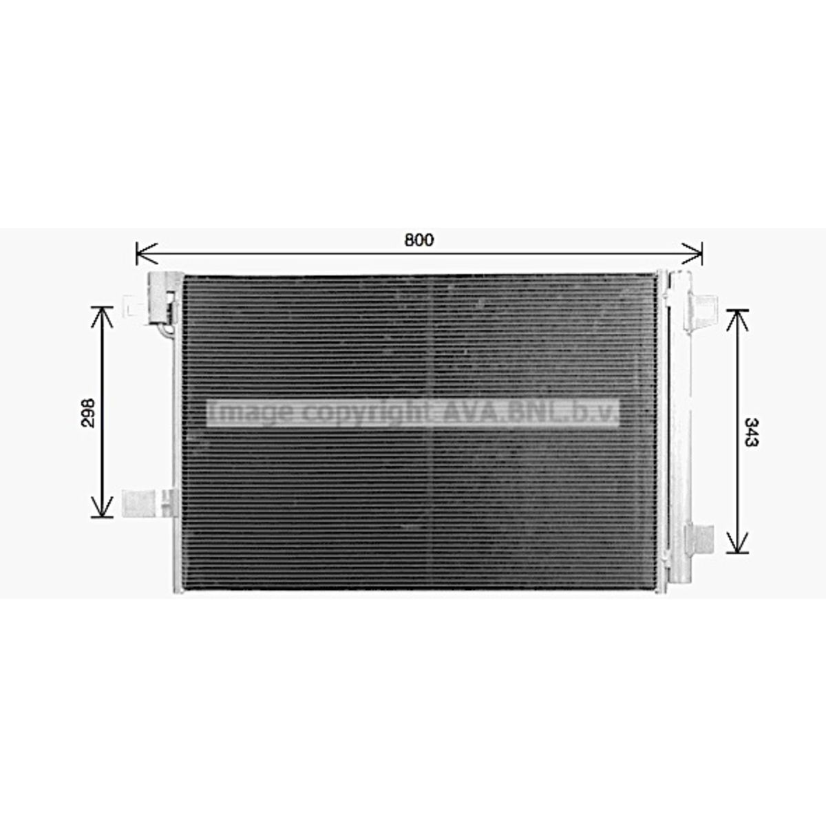 Image of Condensator, airconditioning   AVA