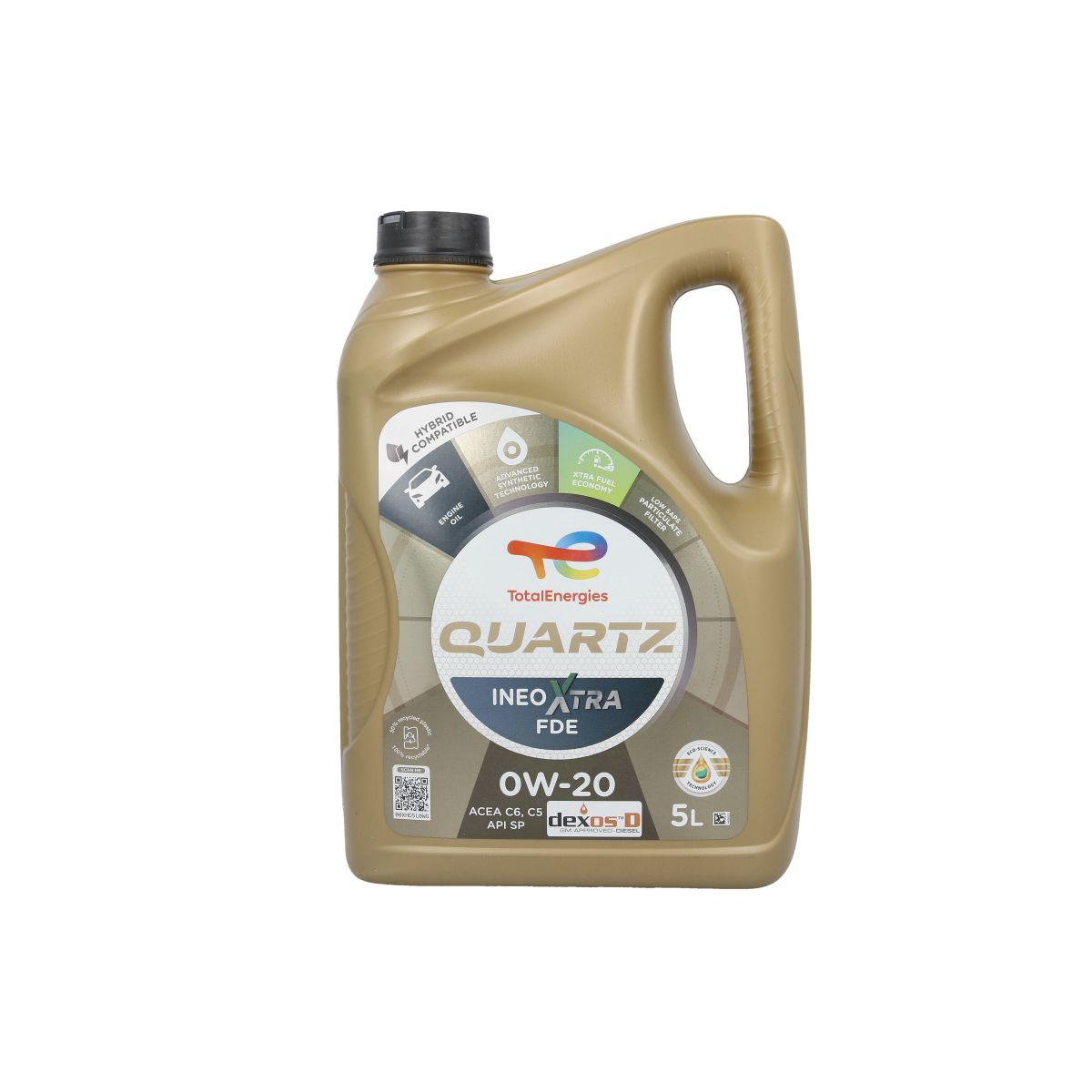 Huile moteur TotalEnergies 2228318 Quartz XTRA 0W20 5L
