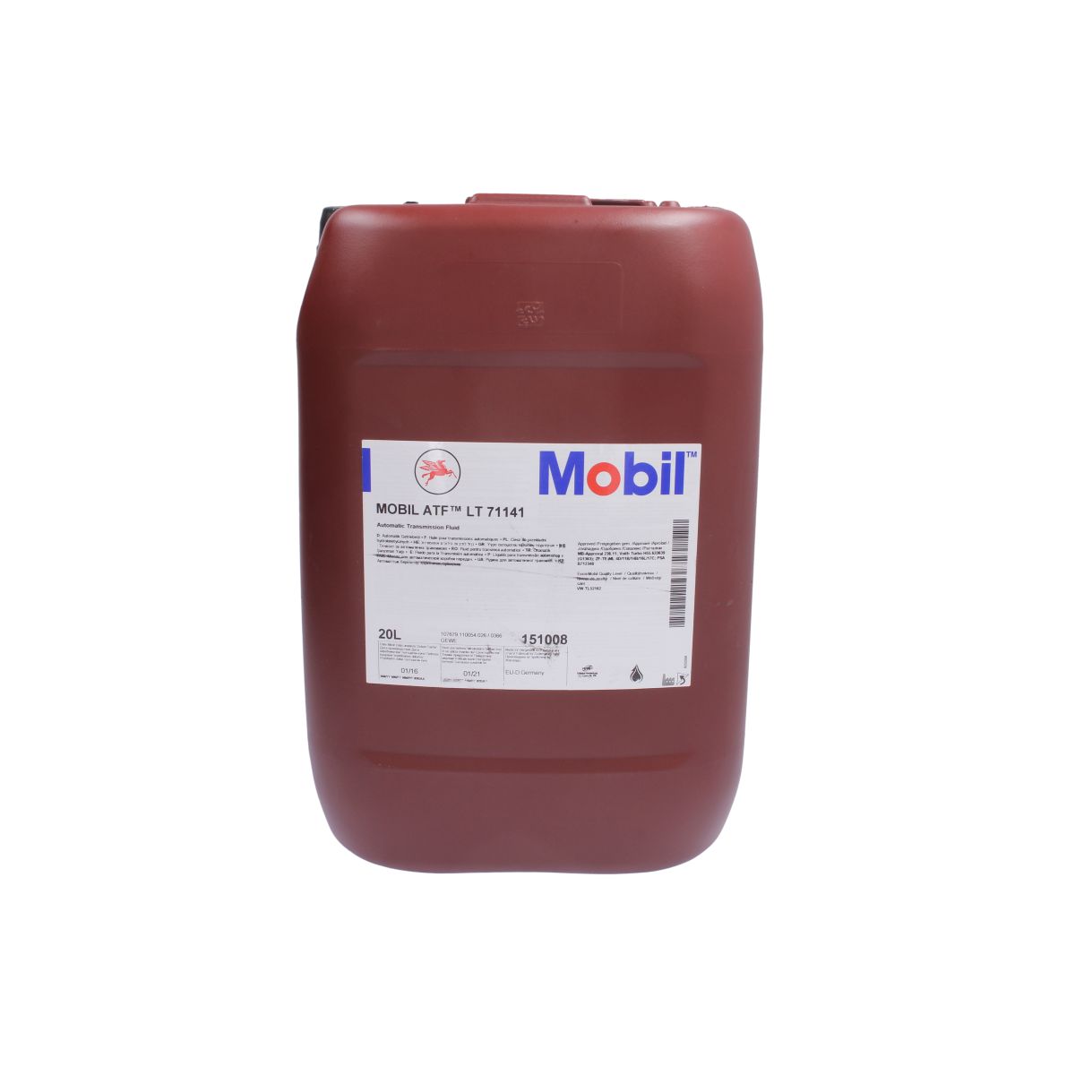 Huile de transmission MOBIL 151008 ATF LT 71141 20L