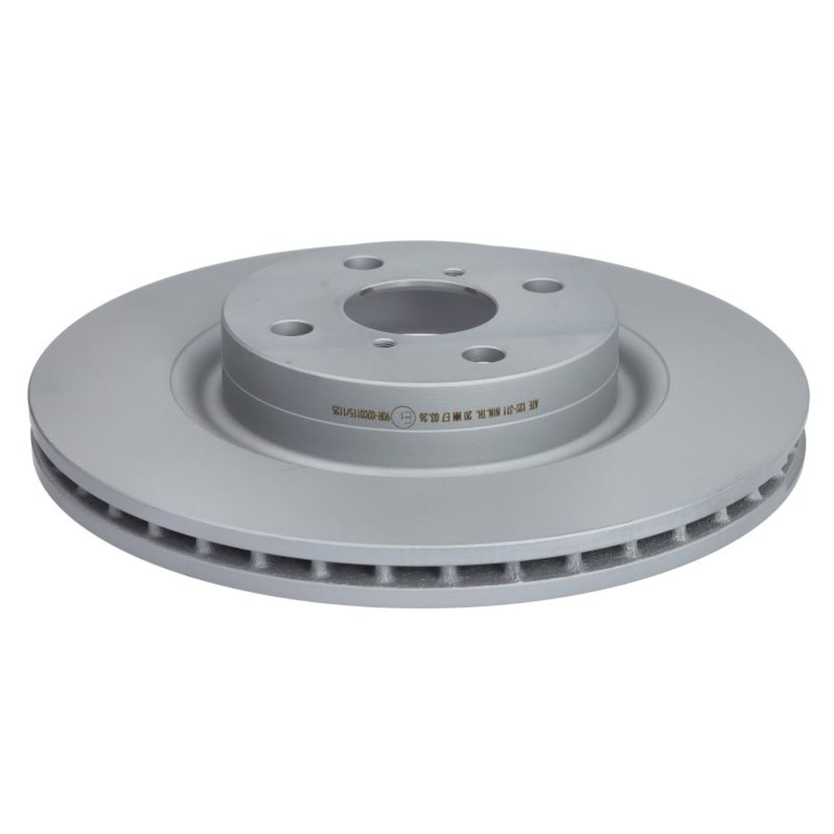 Disque de frein ATE 24.0122-0311.1 avant, ventilé, 1 pièce