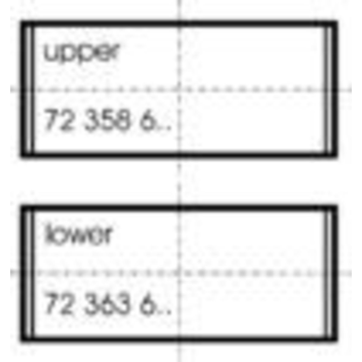 Kit bronzine biella Serie / Kit 77752600 KOLBENSCHMIDT per RENAULT OPEL NISSAN - Immagine 3