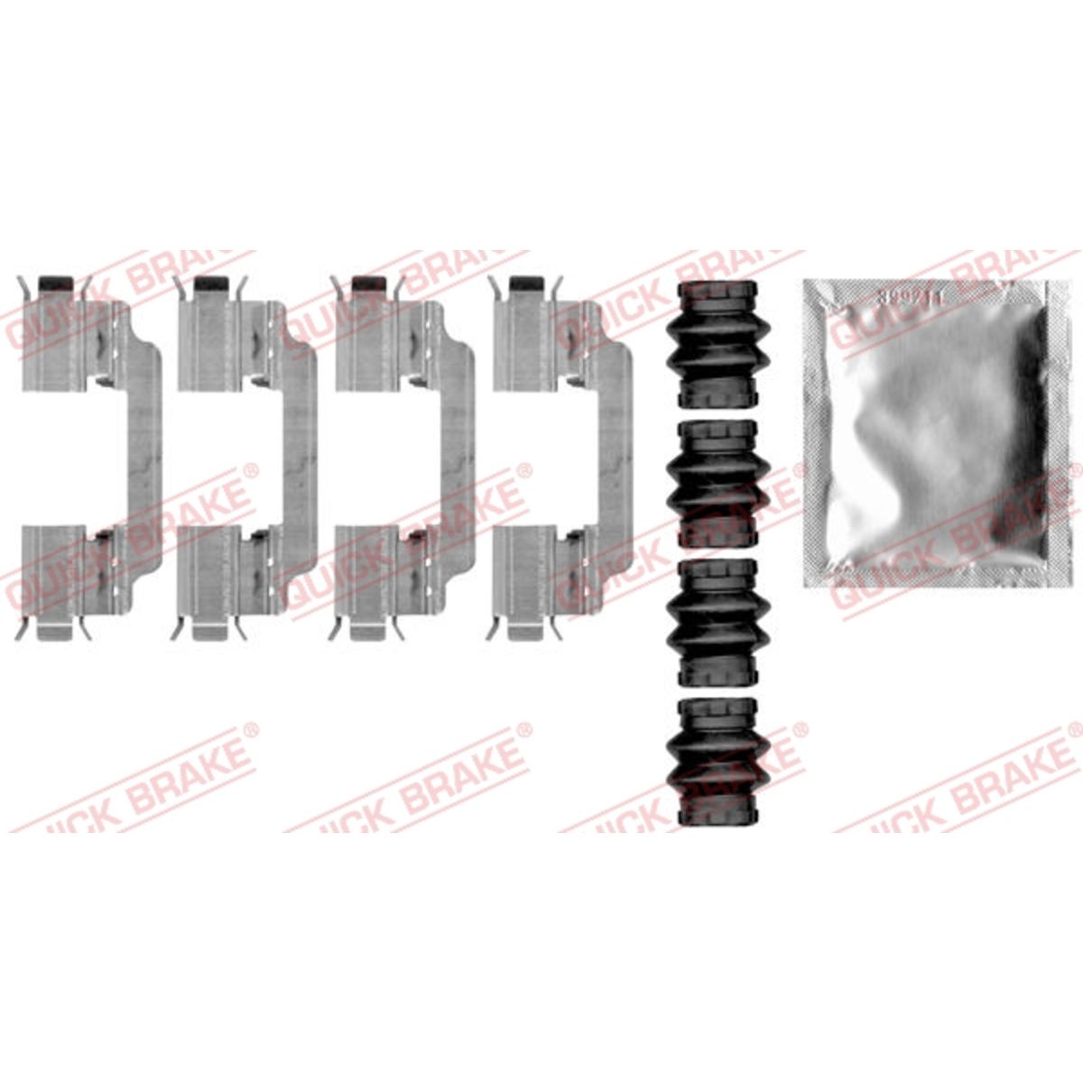 Quick Brake Kit D'accessoires, Plaquette De Frein 109-0010