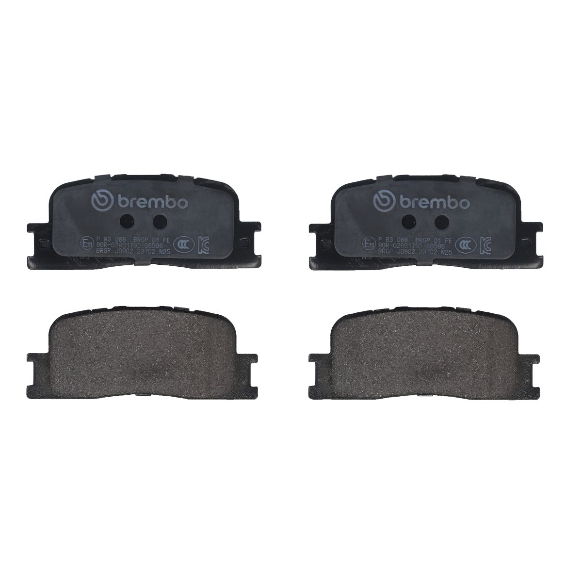 Brembo Bremsbelagsatz P 83 088