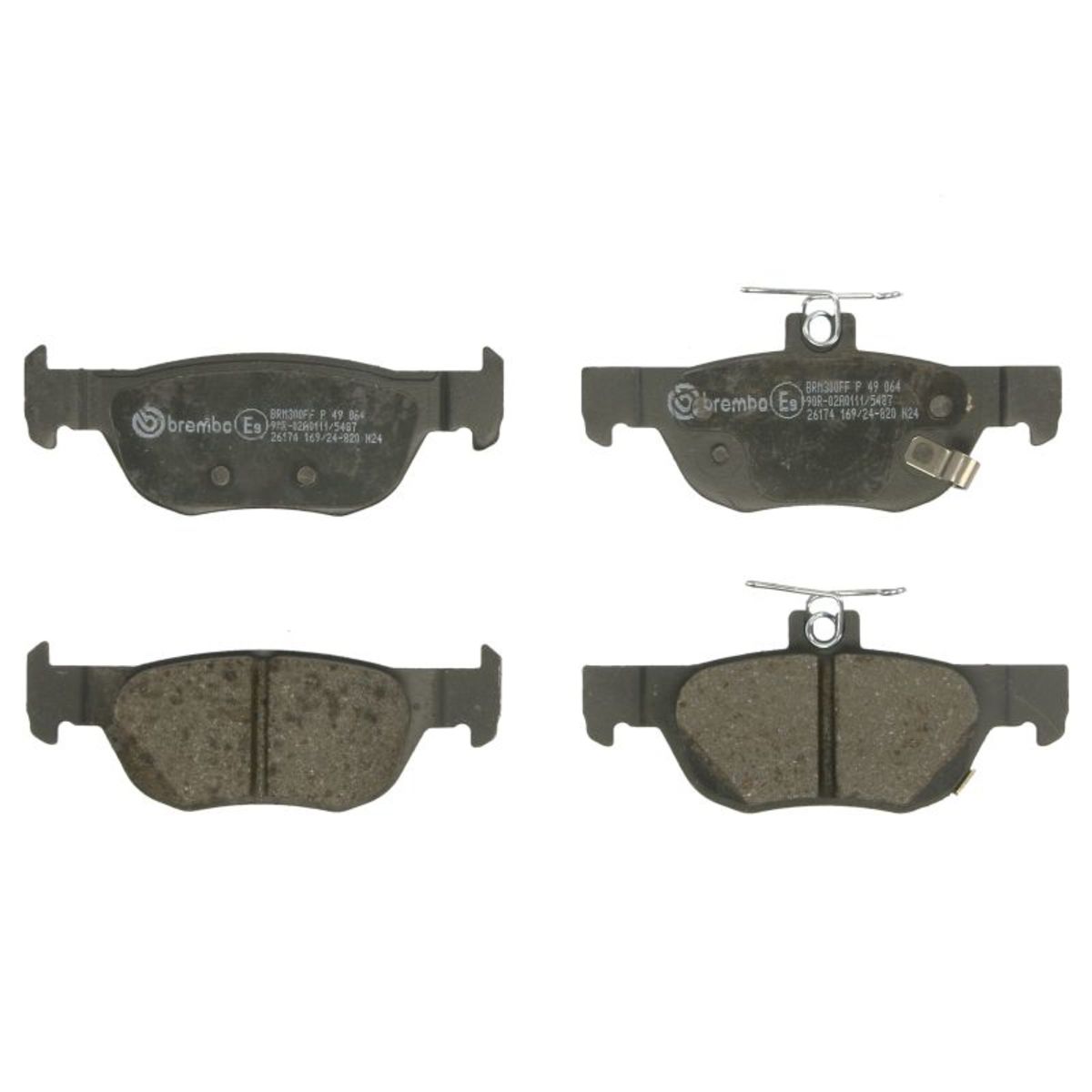 Brembo Bremsbelagsatz P 49 064