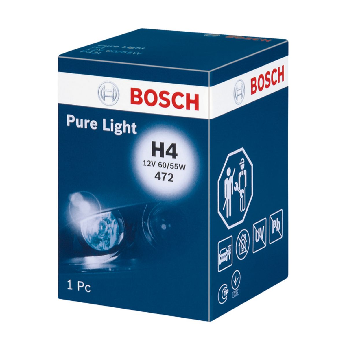 Image of Lamp Halogeen  H4 Pure Light 12V, 60/55W