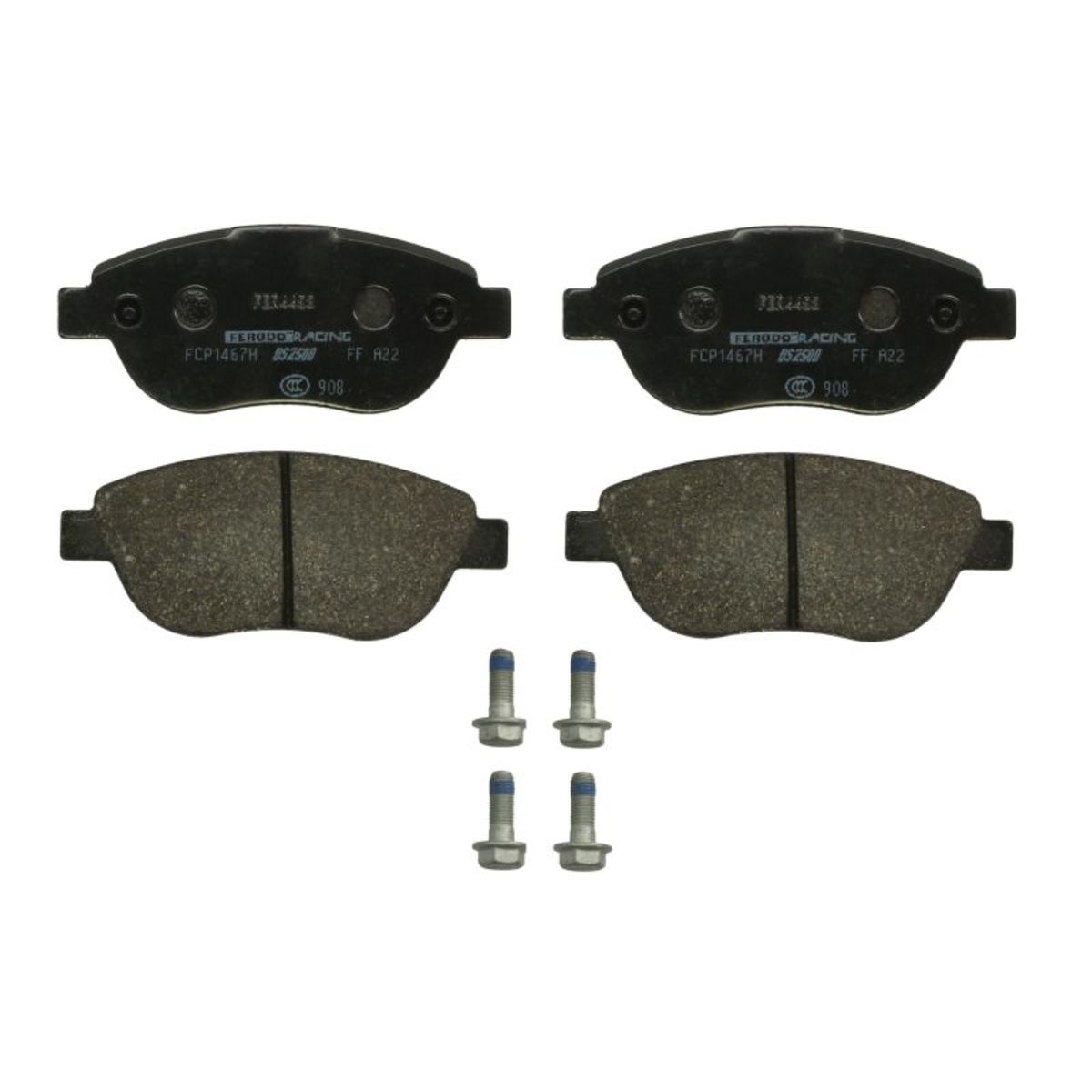 Plaquettes de frein sport non homologuées FERODO FCP1467H