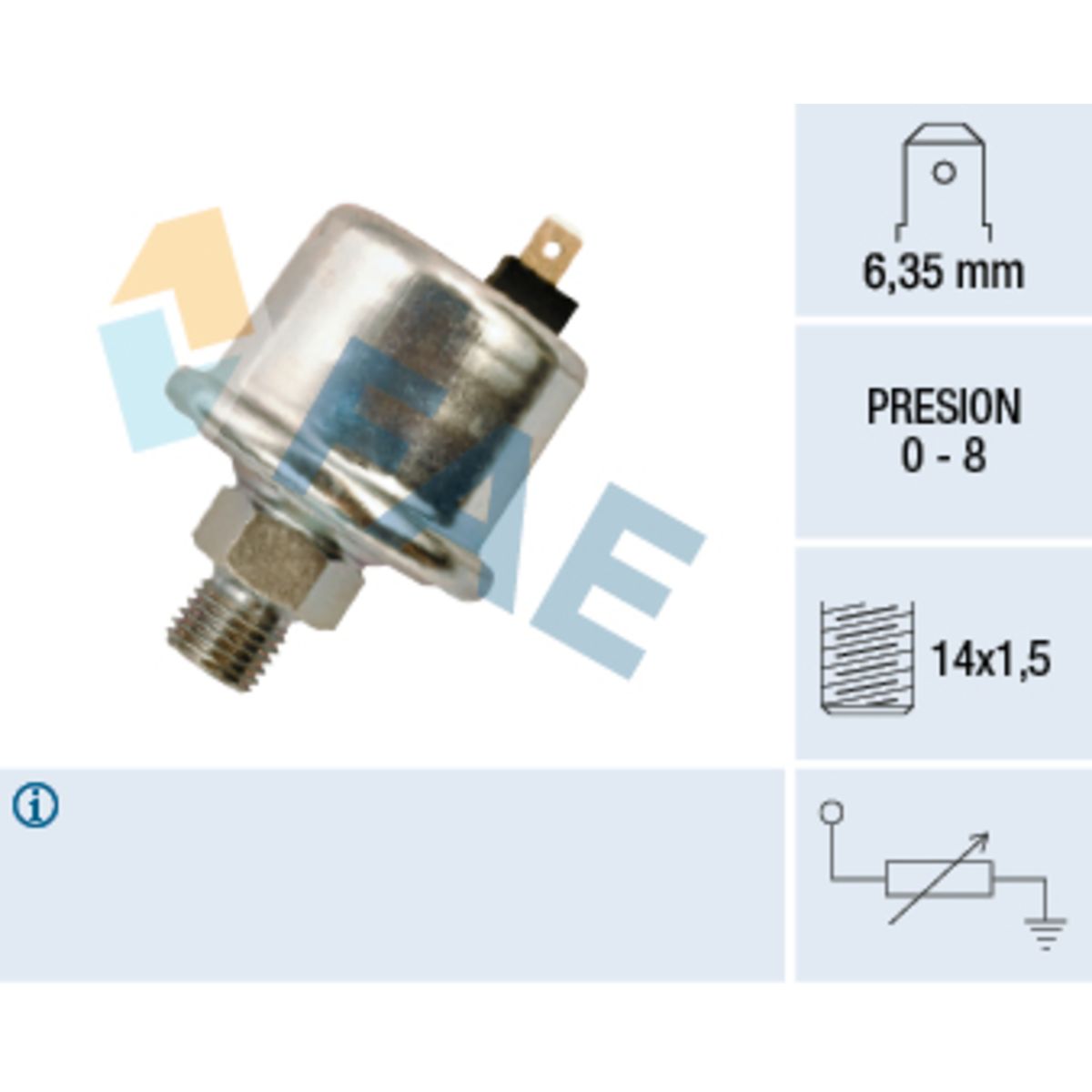 Image of Sensor, oliedruk