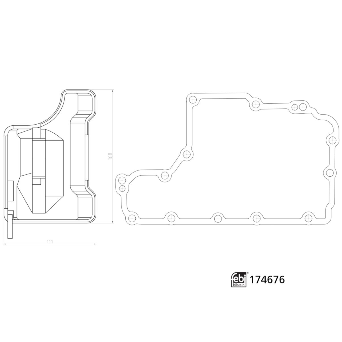 Hydraulische filterset, automatische transmissie  BILSTEIN