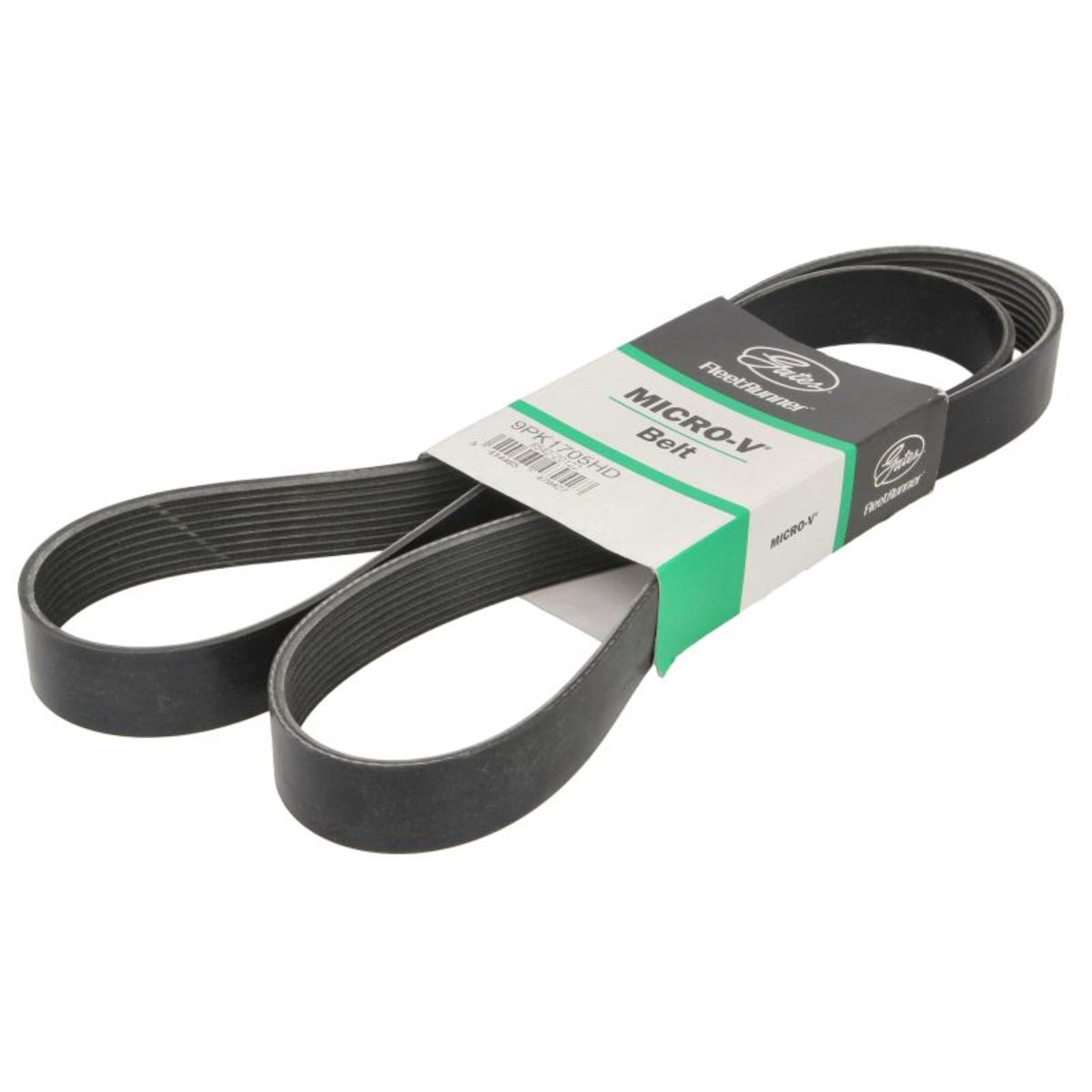 Nero Cinghia Poly-V Gates 9Pk1705hd