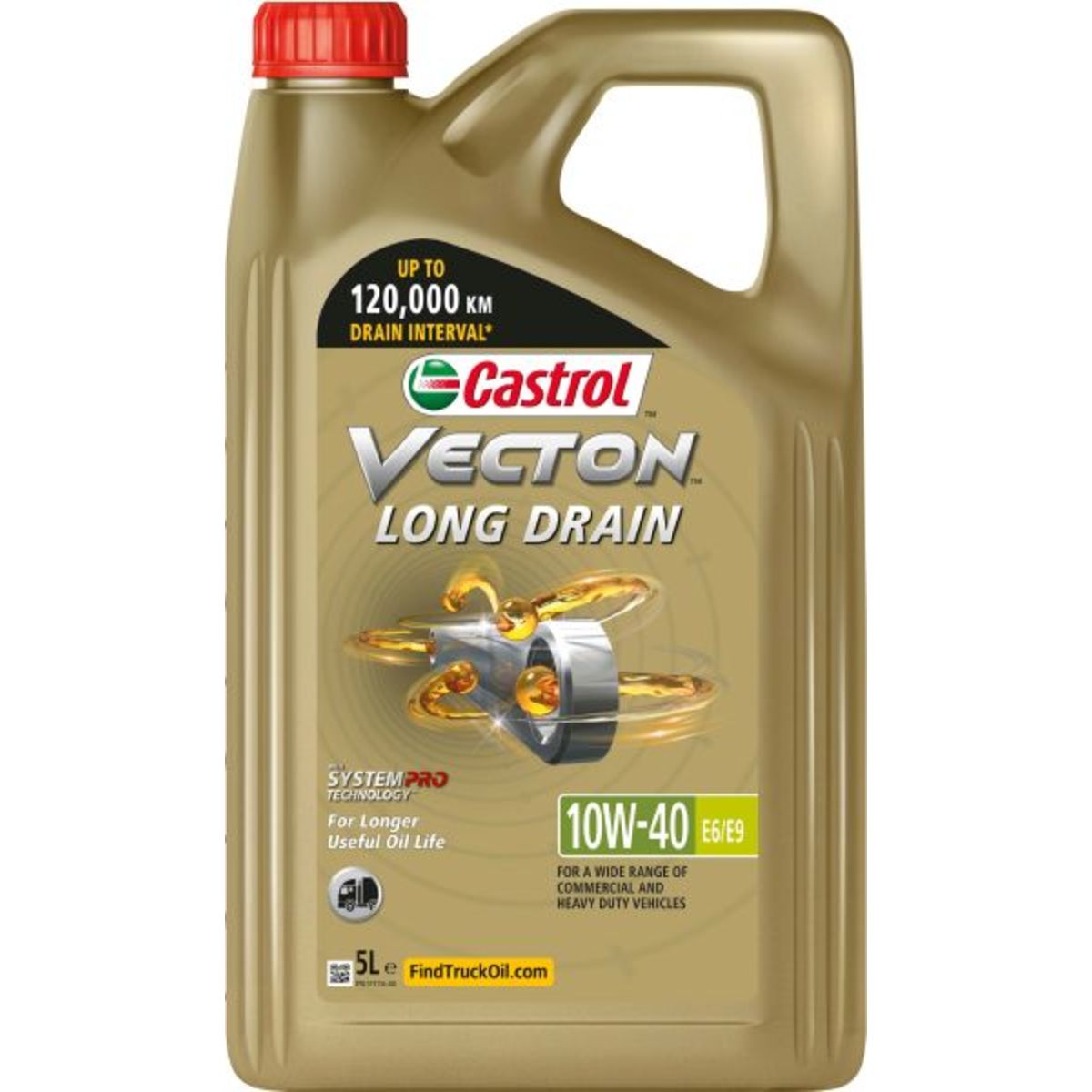 Huile moteur CASTROL Vecton LD 10W40 5L