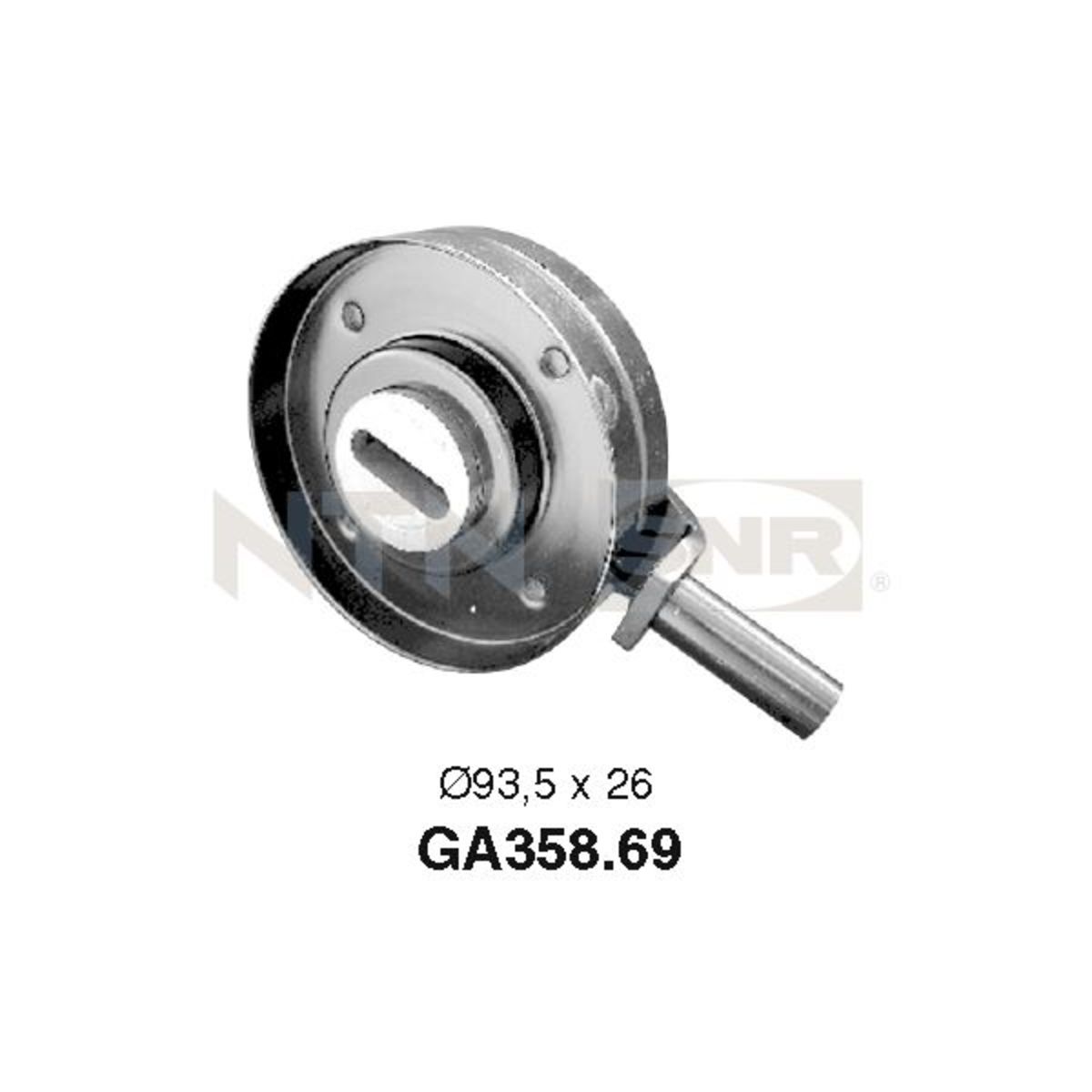 Snr Spanpoelie, V-riem  GA358.69