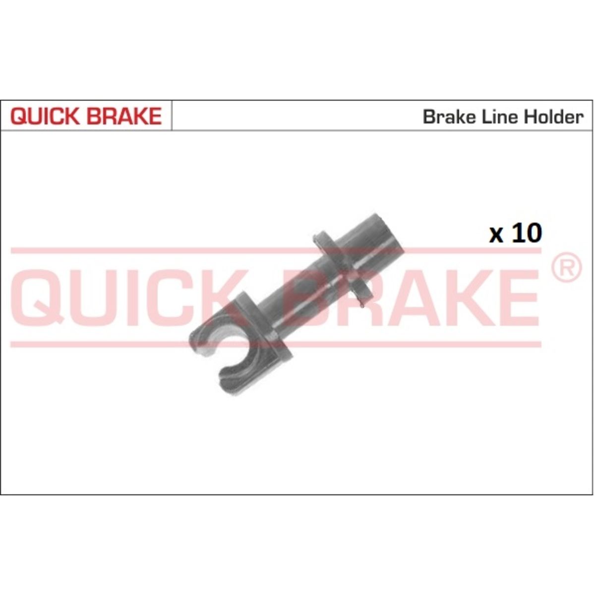 Halter, Bremsleitung QUICK BRAKE 171-X-10