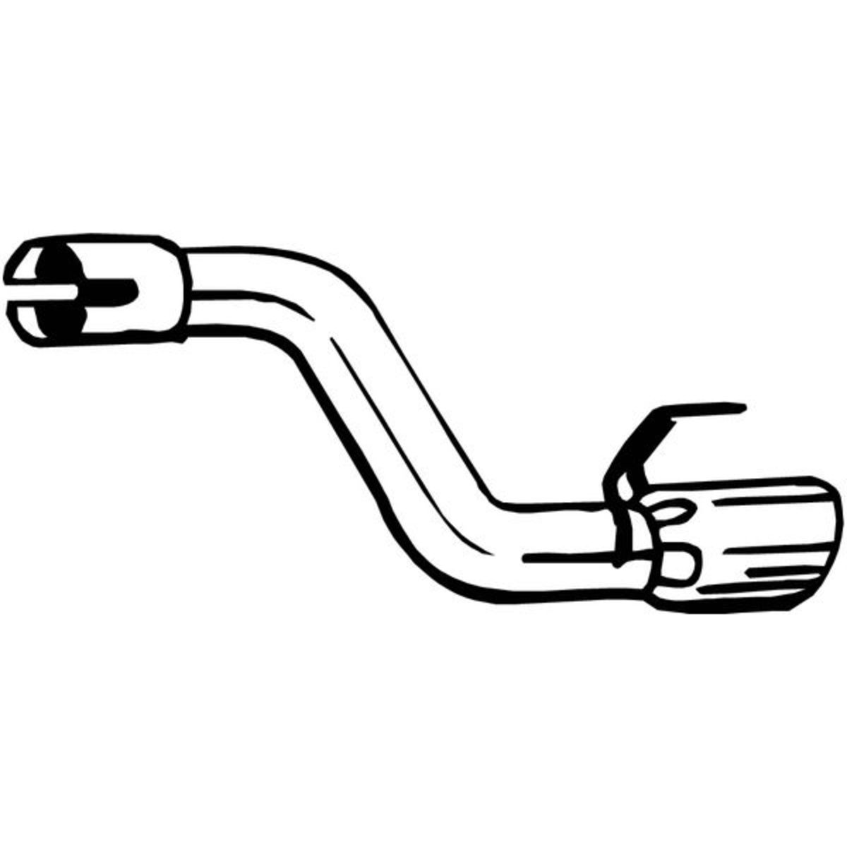 Image of Uitlaatpijp  750-431