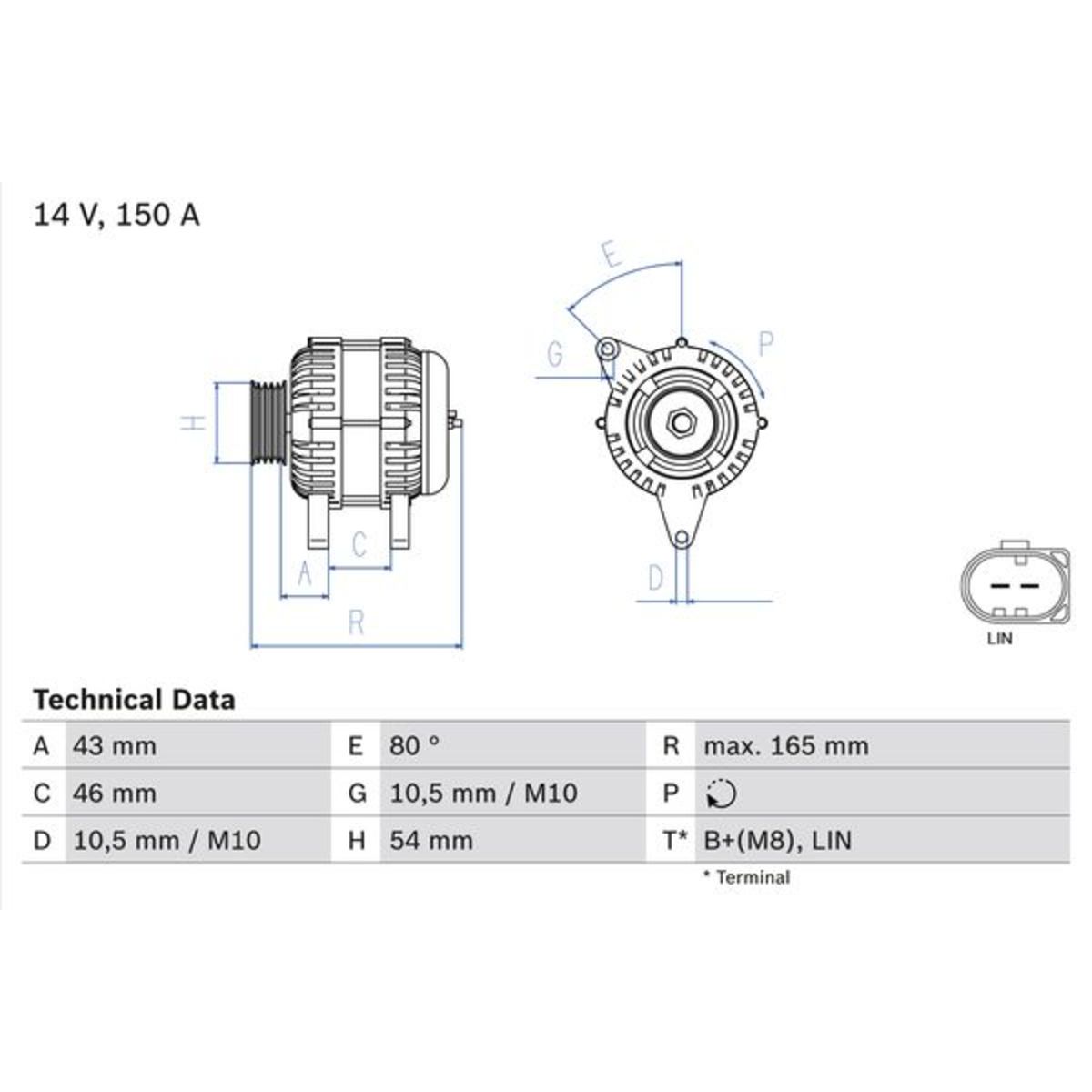 Image of Driefasige generator