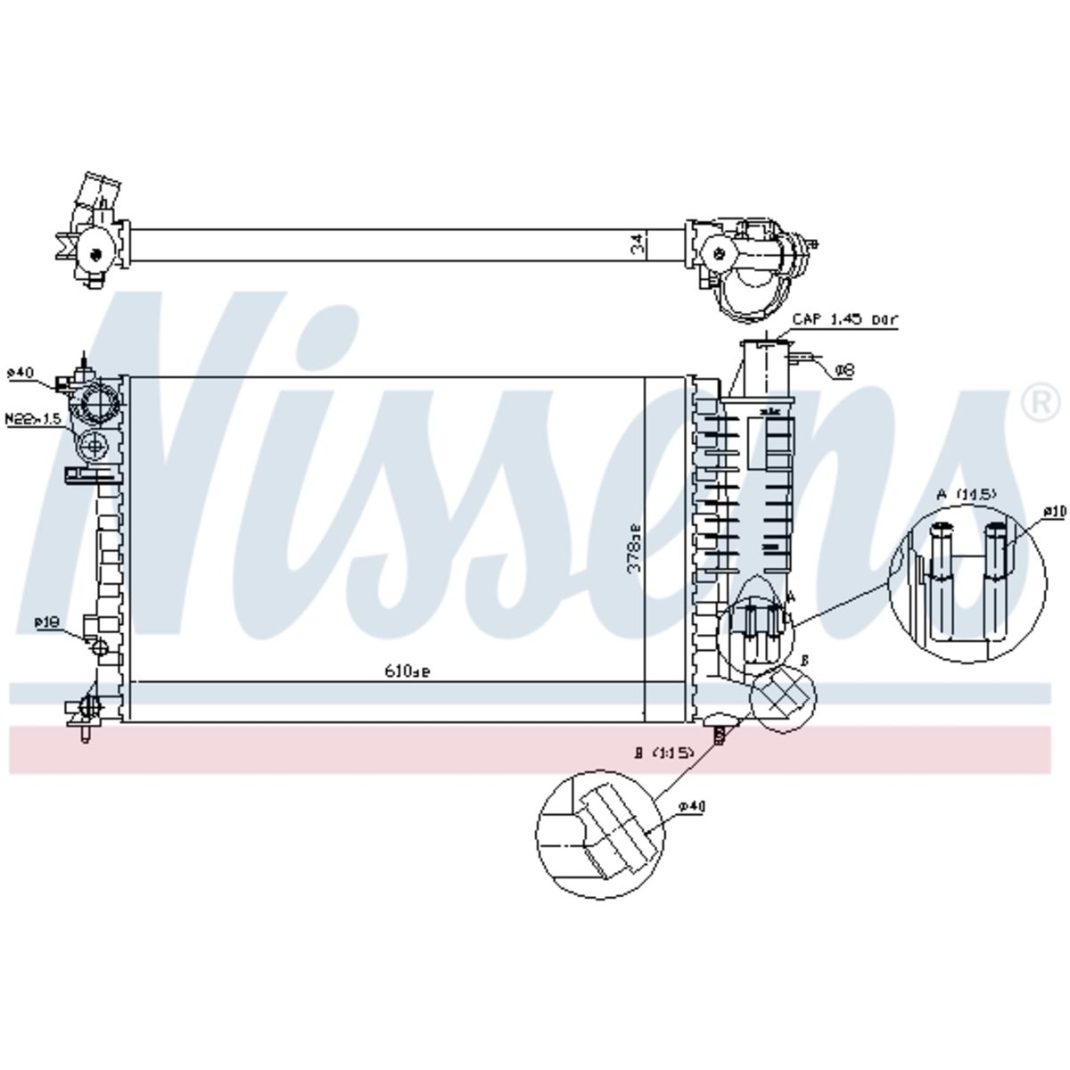 Image of Radiator, motorkoeling
