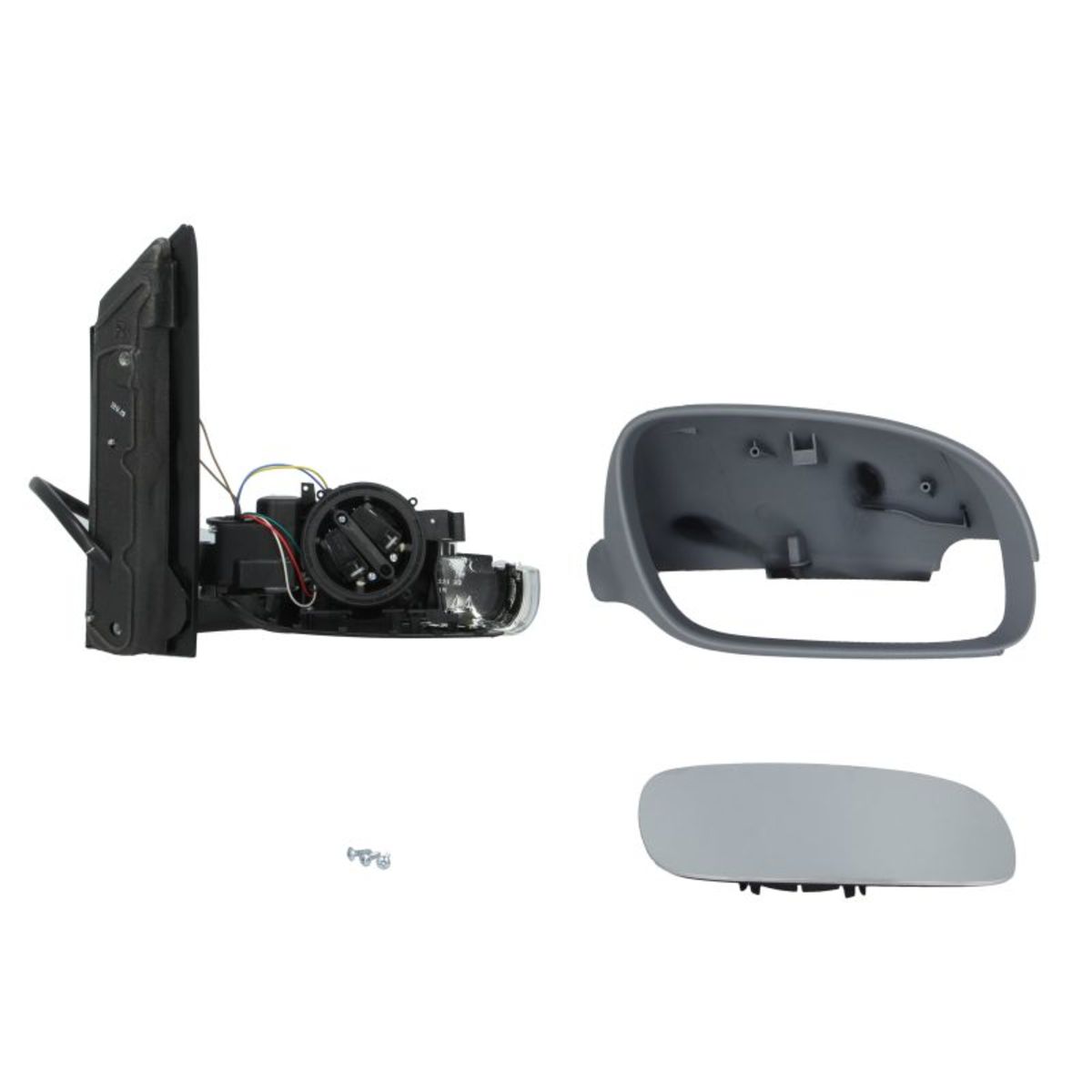 Espejo retrovisor exterior derecha para ajuste elect. espejo 337-0165 TYC - Imagen 2