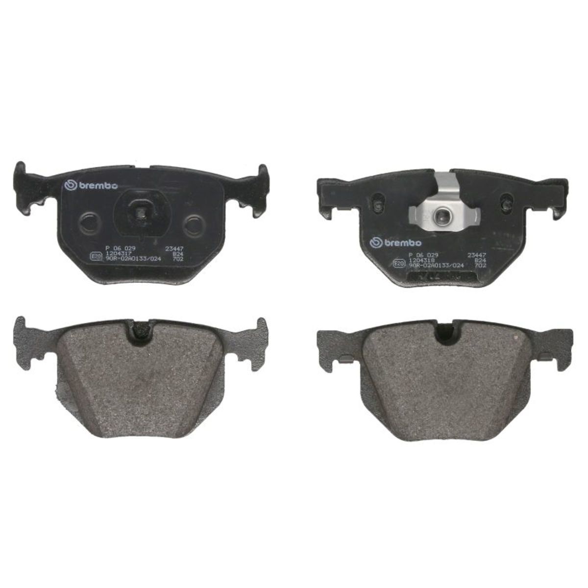 Brembo Bremsbelagsatz P 06 029