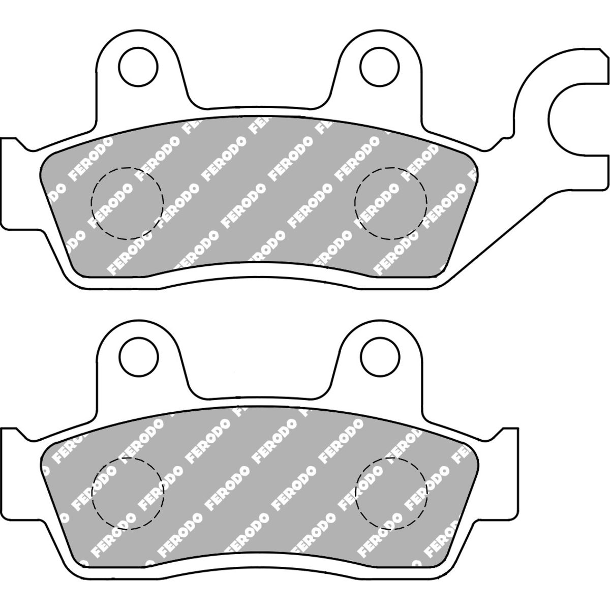 Bremsbelagsatz FERODO FDB2329EF