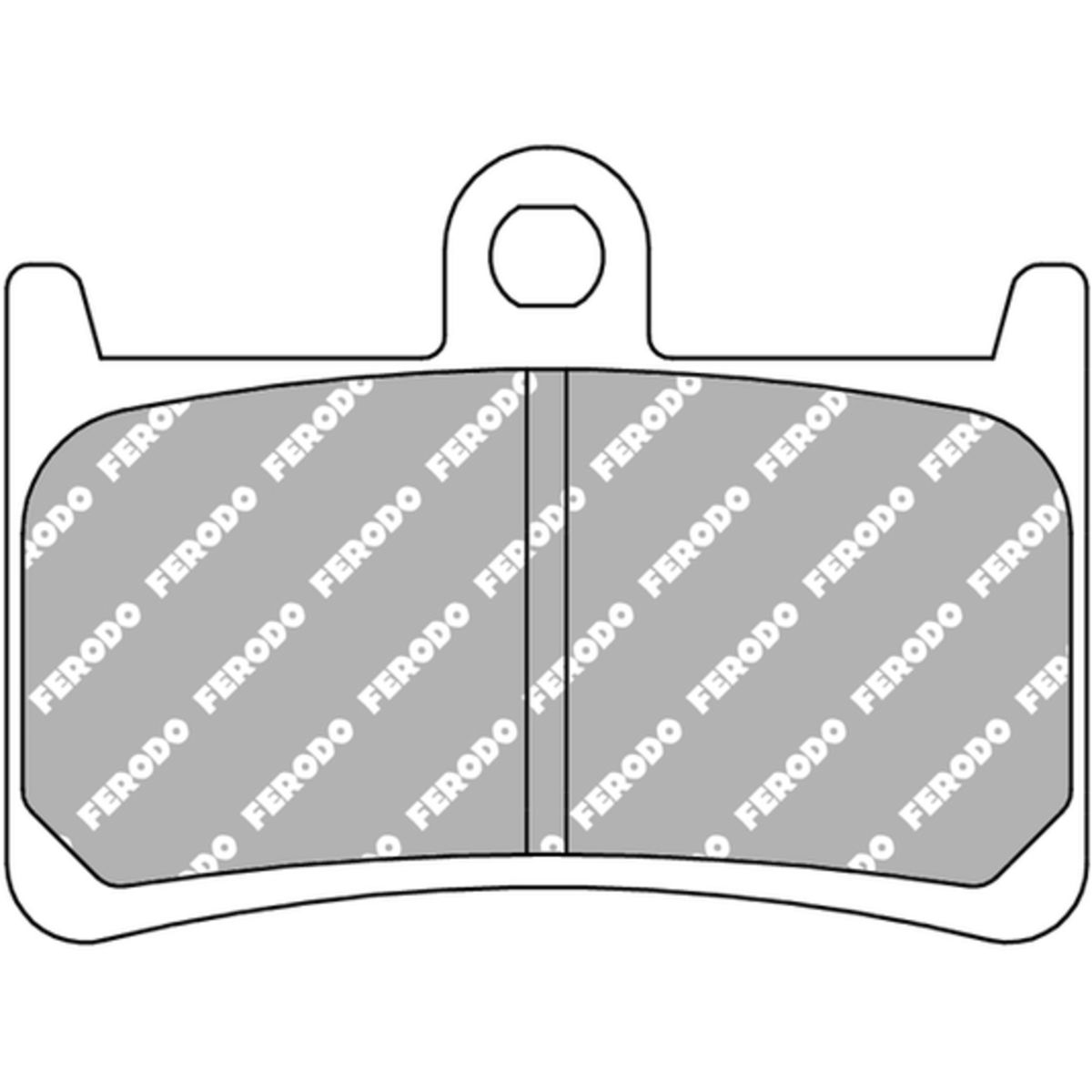 brake pad set FERODO FDB605EF