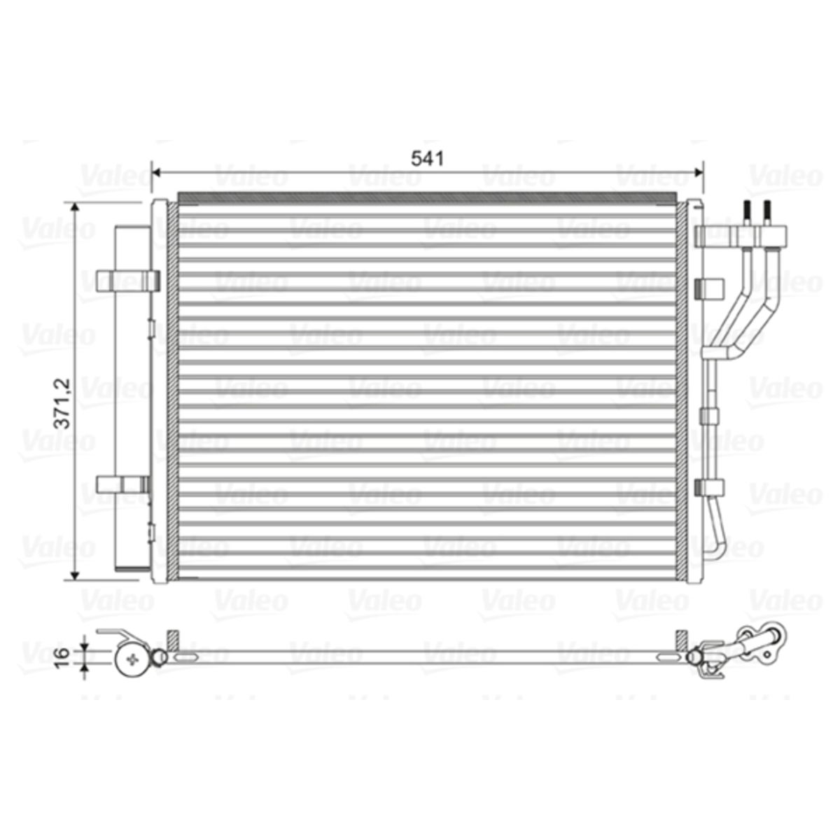 Image of Condensator, airconditioning