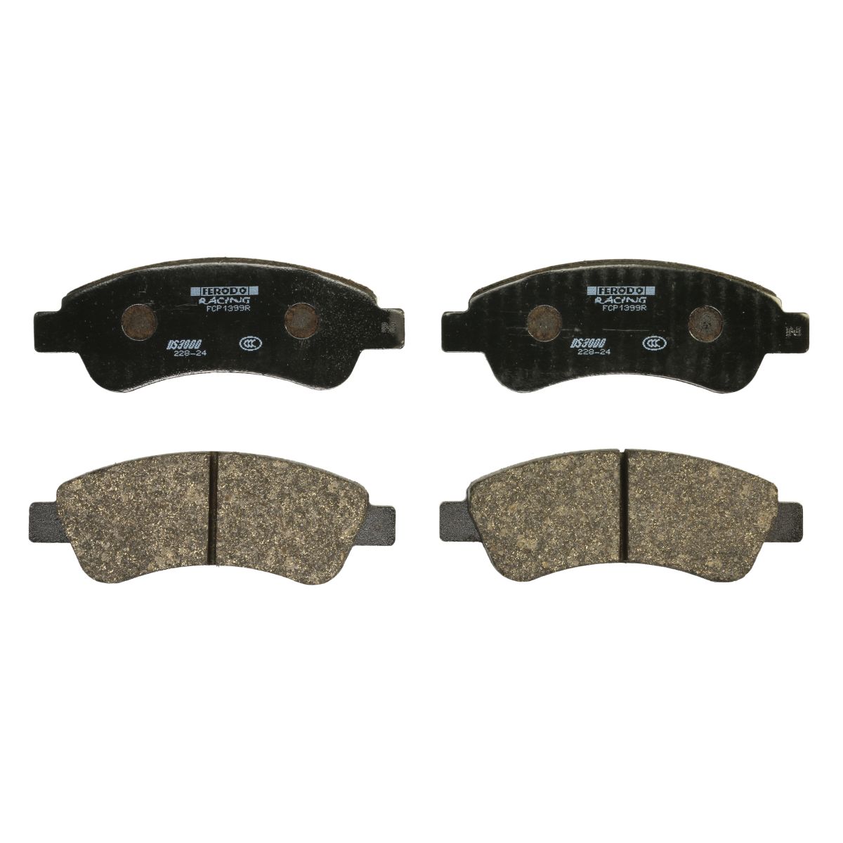 Jeu de plaquettes de frein FERODO FCP1399R