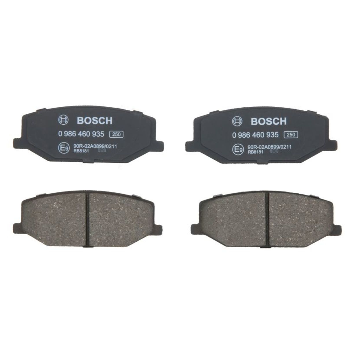 Bosch Jeu De Plaquettes De Frein 0 986 460 935, Avant