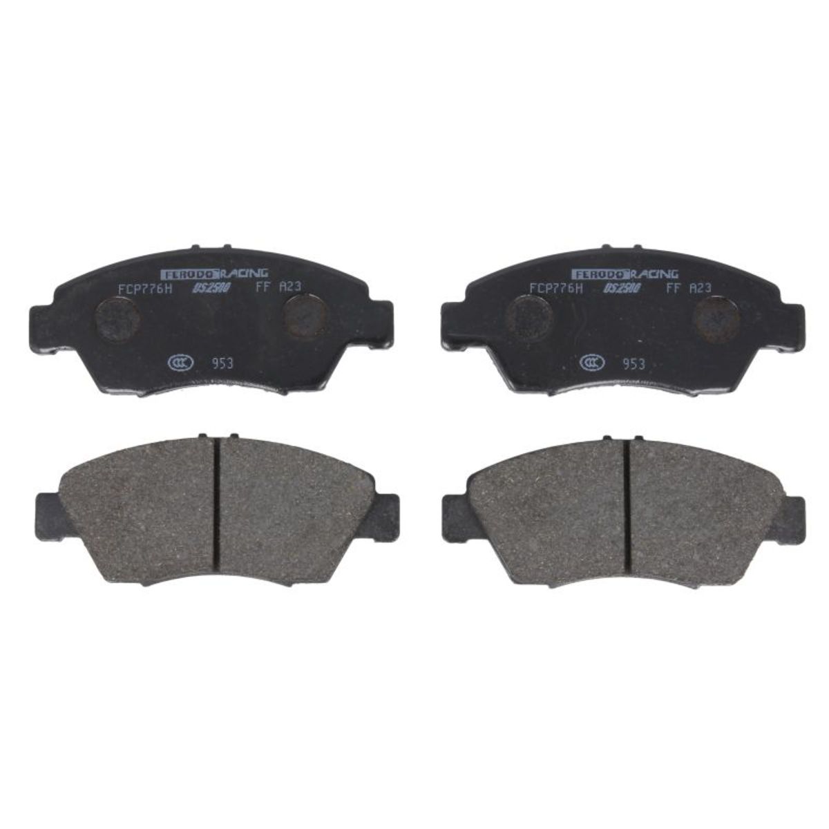 Plaquettes de frein sport non homologuées FERODO FCP776H