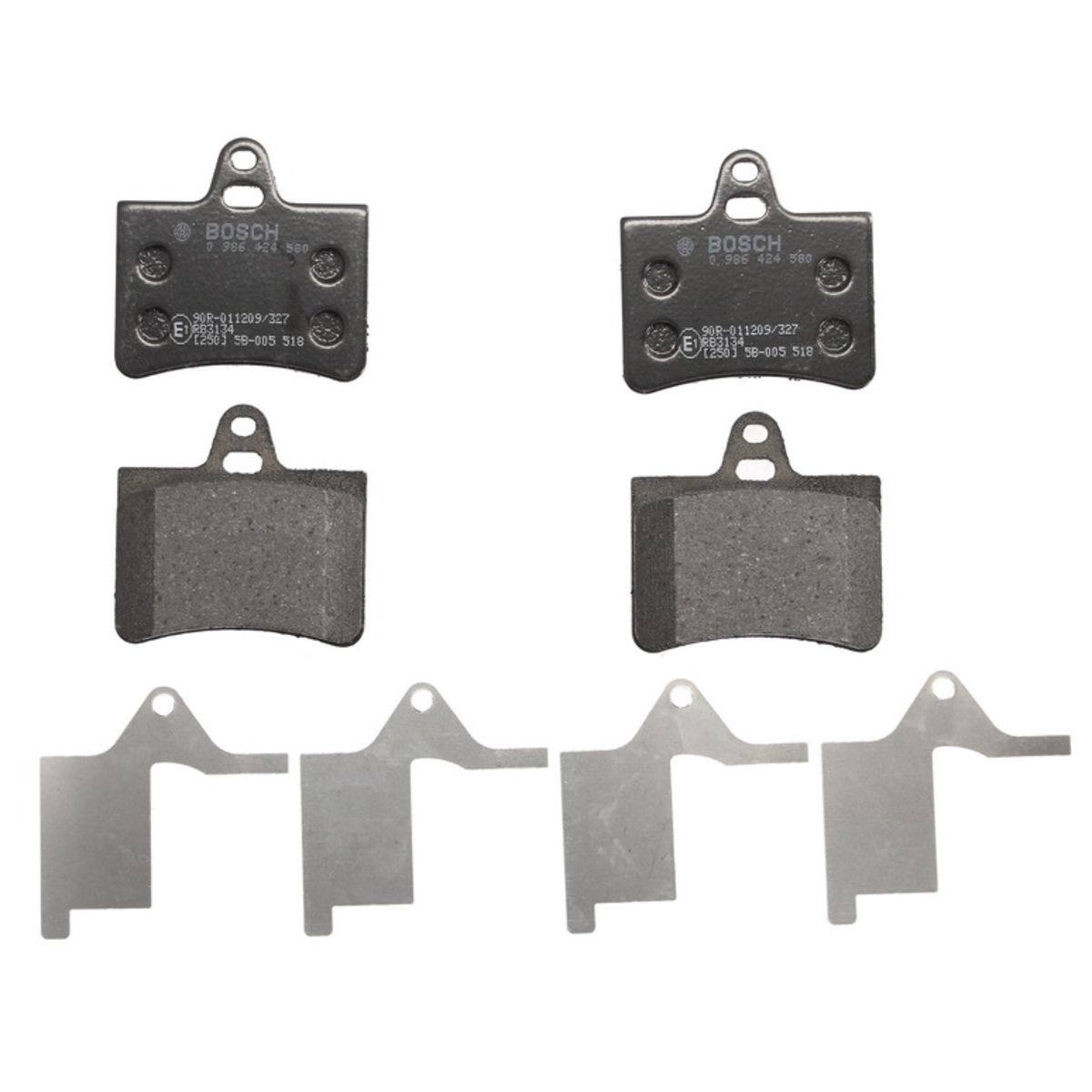 Bosch Jeu De Plaquettes De Frein 0 986 424 580, Arrière