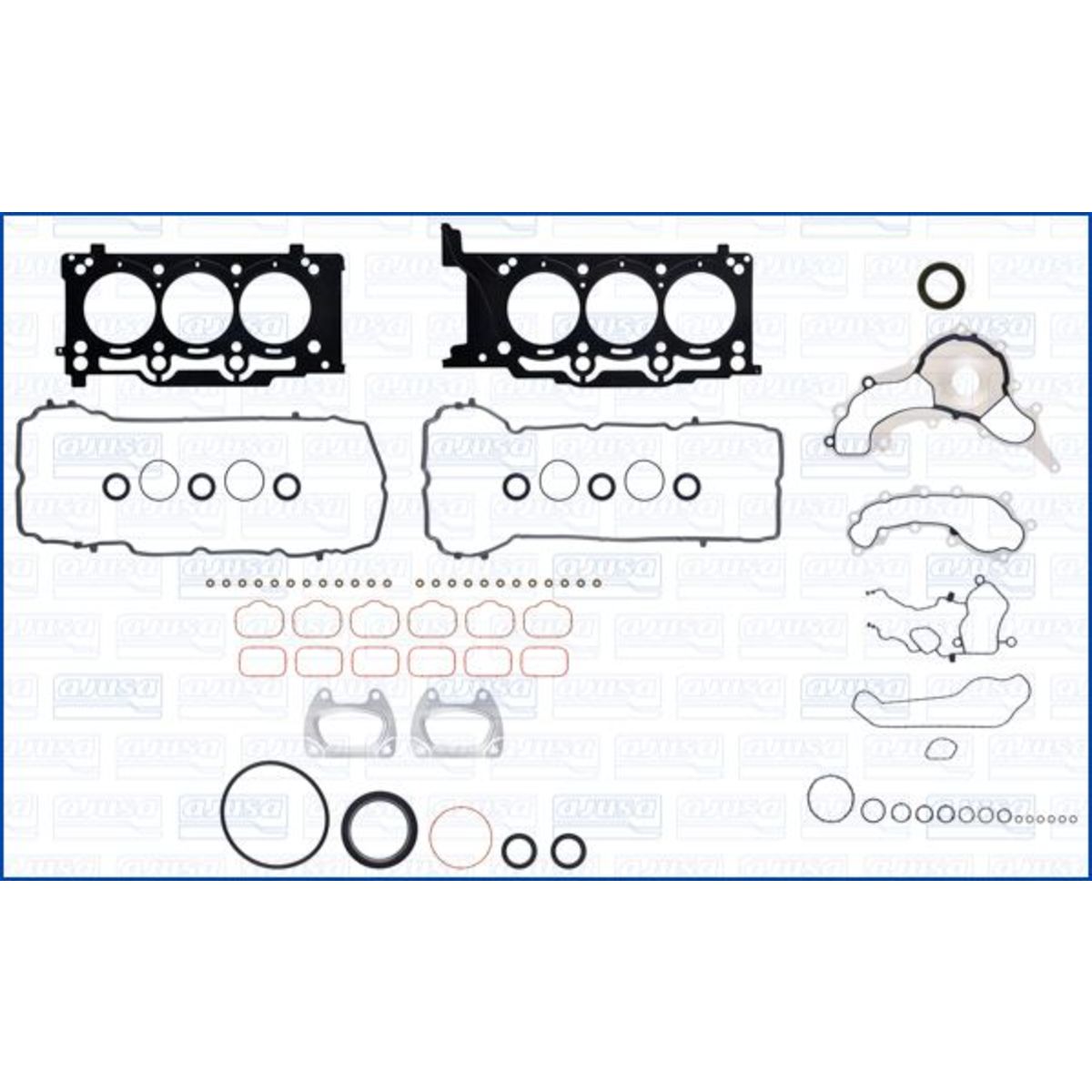 Complete pakkingset, motor