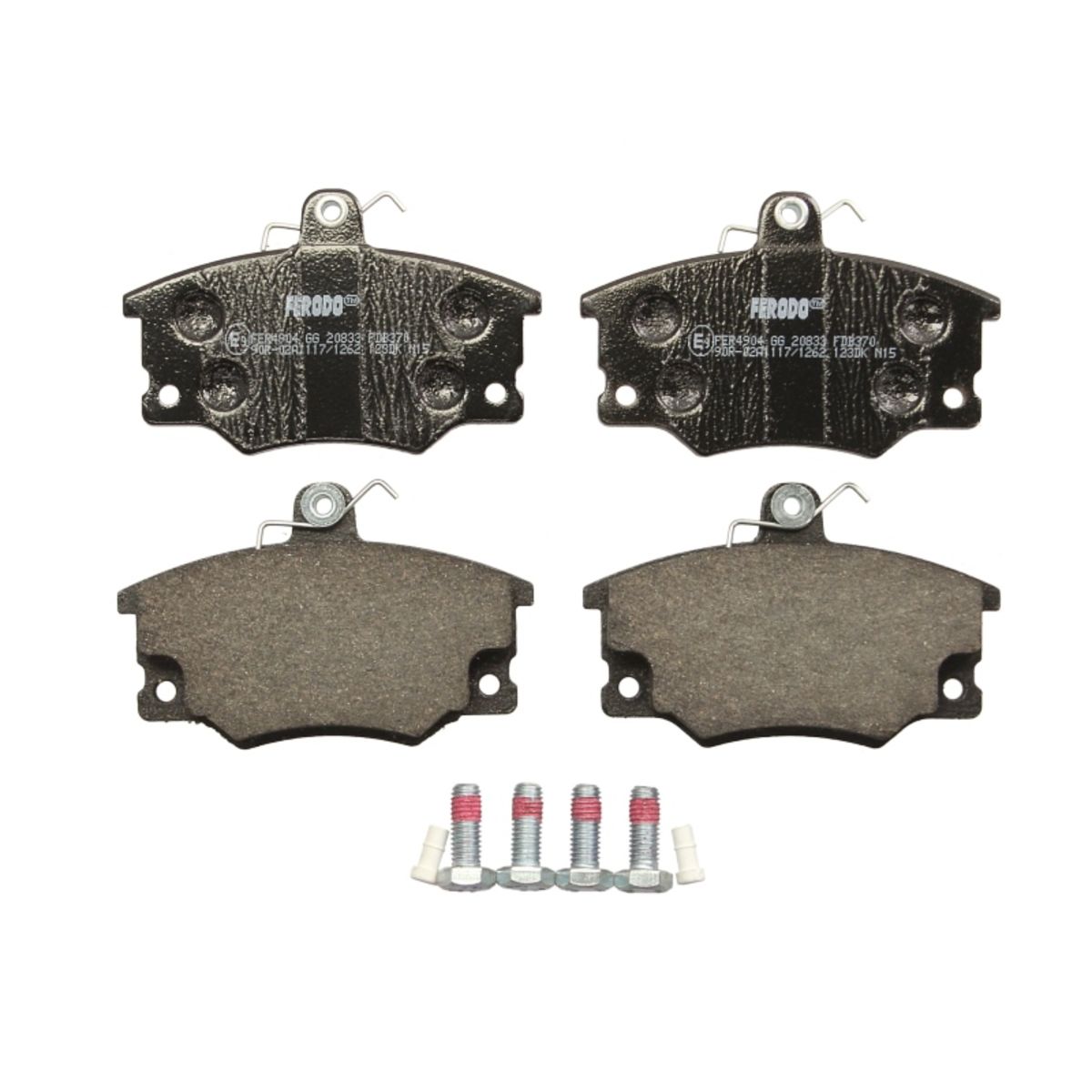 FERODO Kit de plaquettes de frein, frein &agrave; disque  FDB370