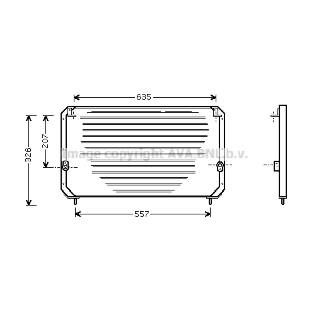 Image of Condensator, airconditioning